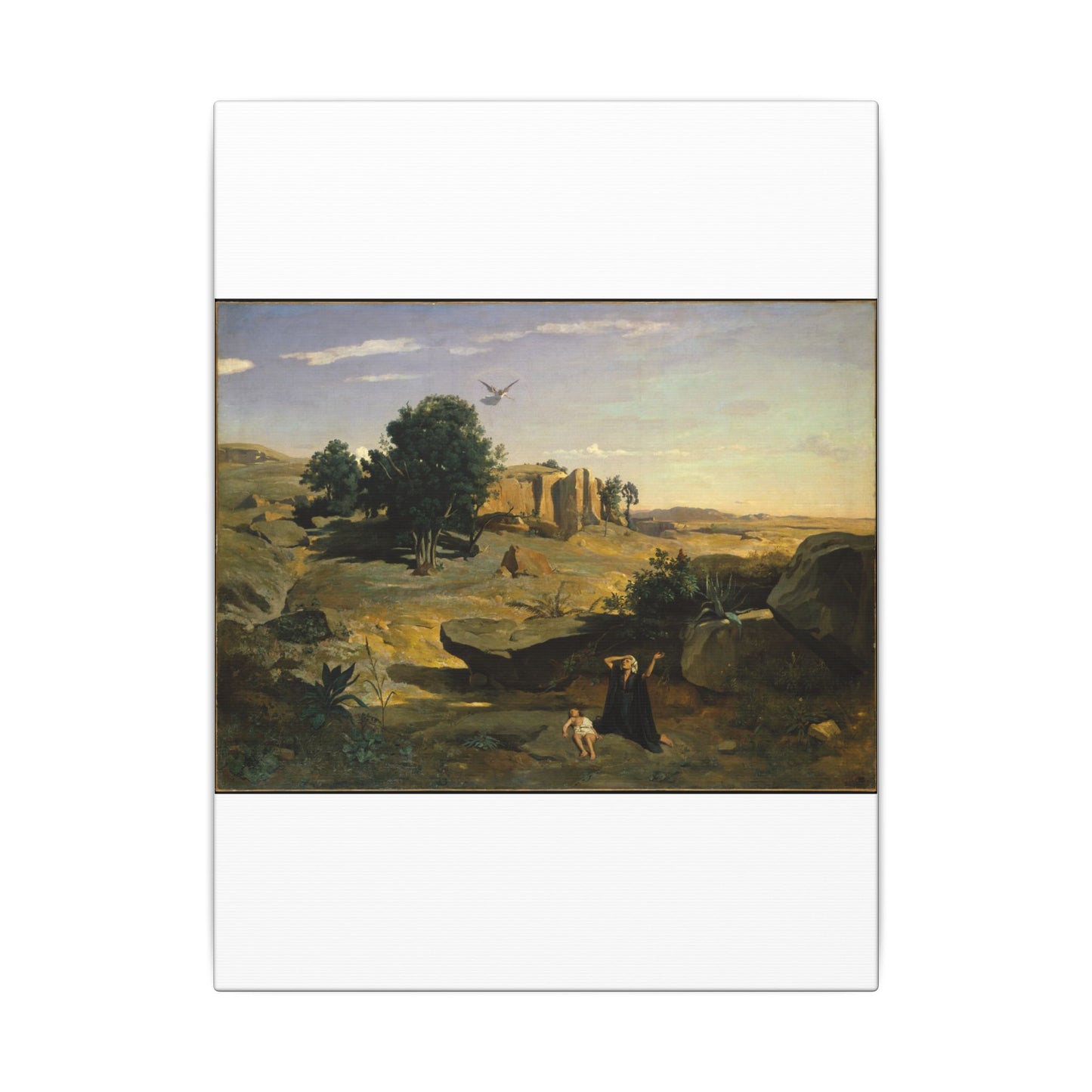 Hagar in the Wilderness - Camille Corot