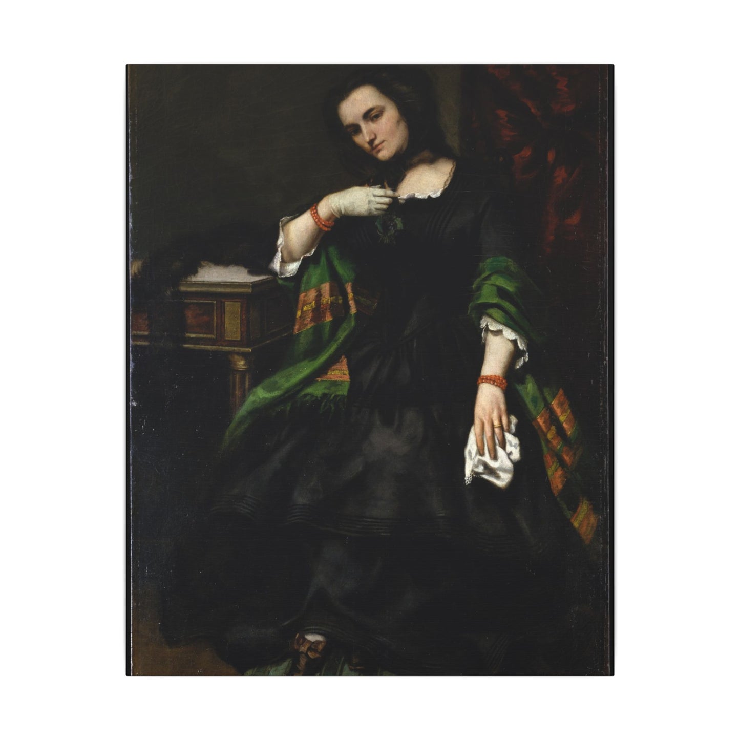Madame Auguste Cuoq (Mathilde Desportes, 1827–1910) - Gustave Courbet