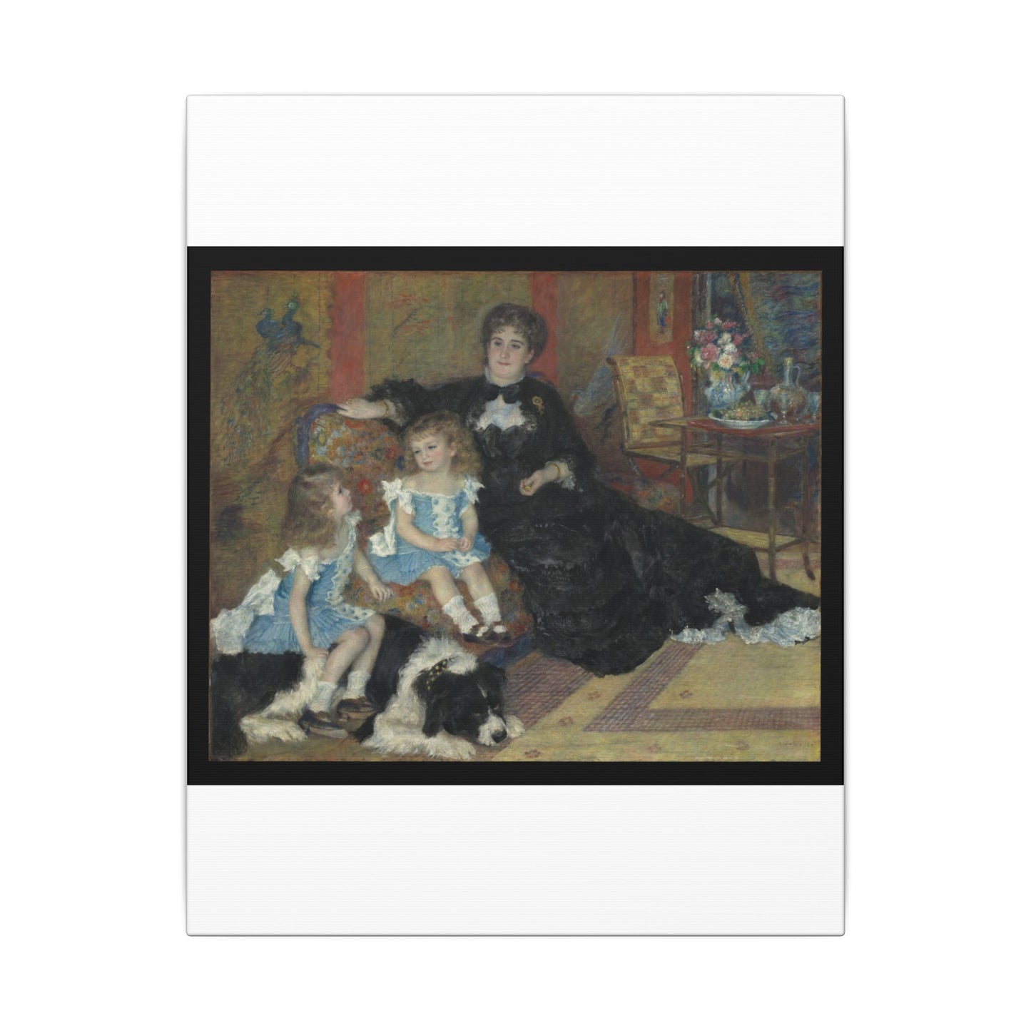 Madame Georges Charpentier and Her Children - Auguste Renoir