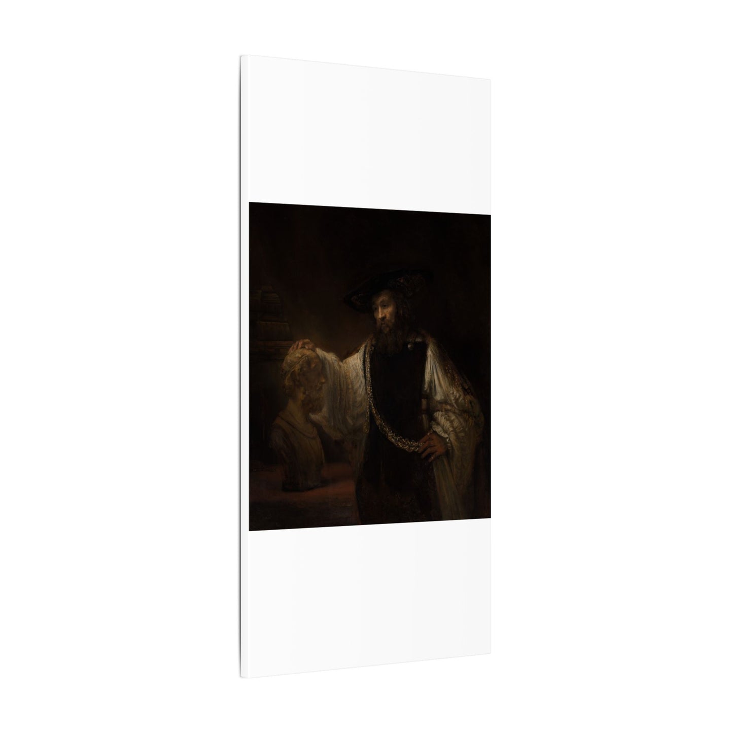 Aristotle with a Bust of Homer - Rembrandt van Rijn