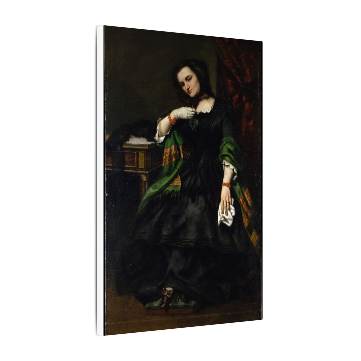 Madame Auguste Cuoq (Mathilde Desportes, 1827–1910) - Gustave Courbet