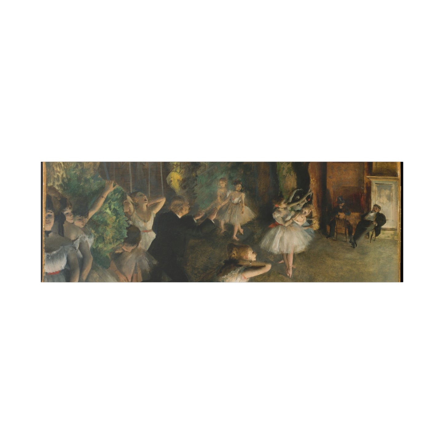 The Rehearsal of the Ballet Onstage
