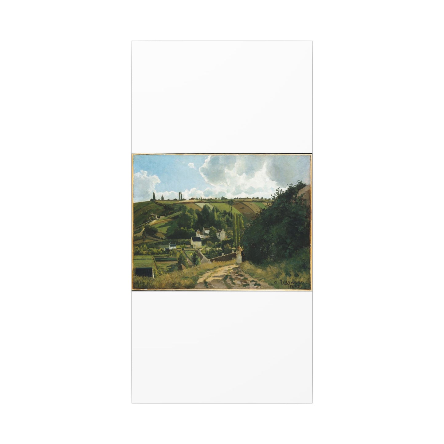 Jalais Hill, Pontoise - Camille Pissarro