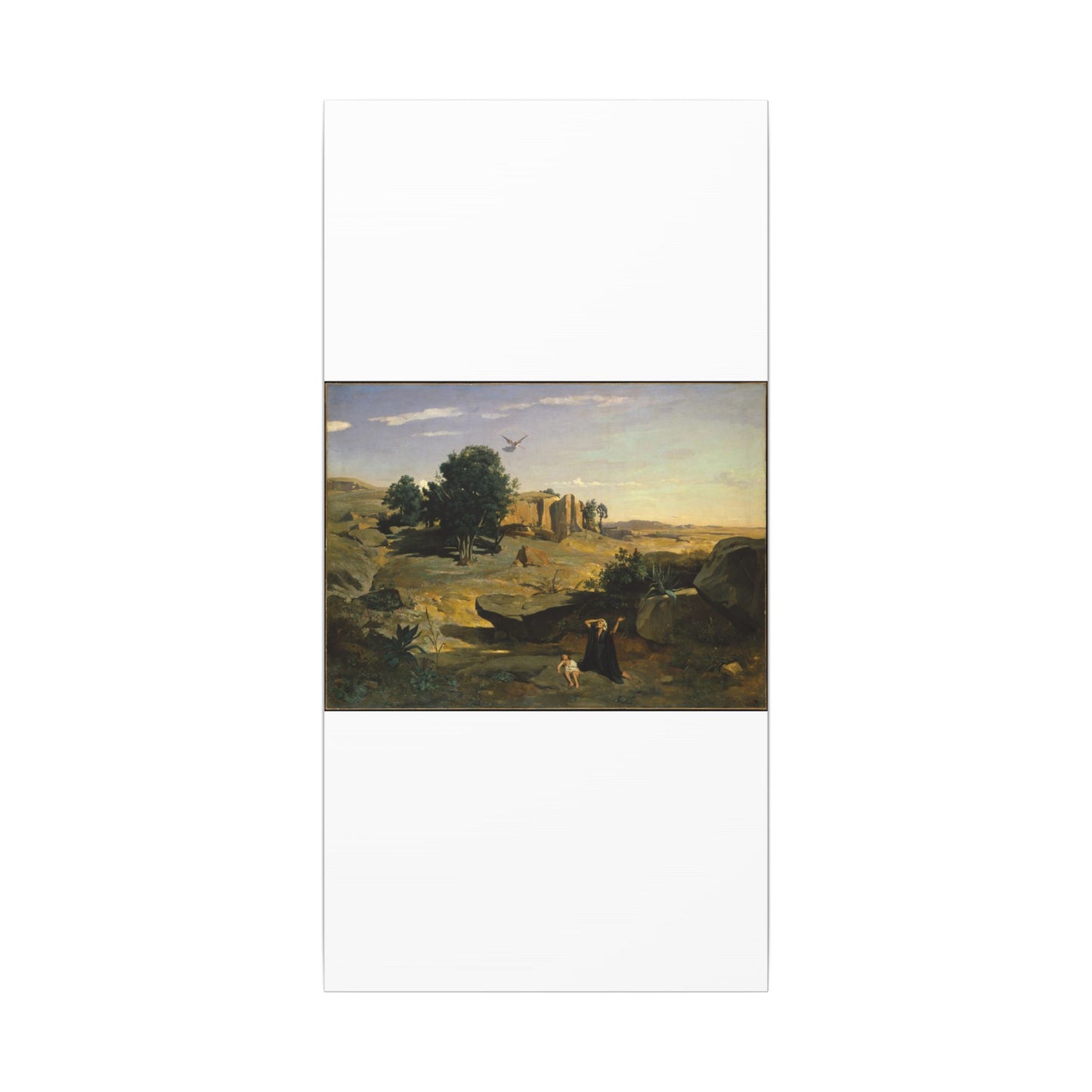 Hagar in the Wilderness - Camille Corot