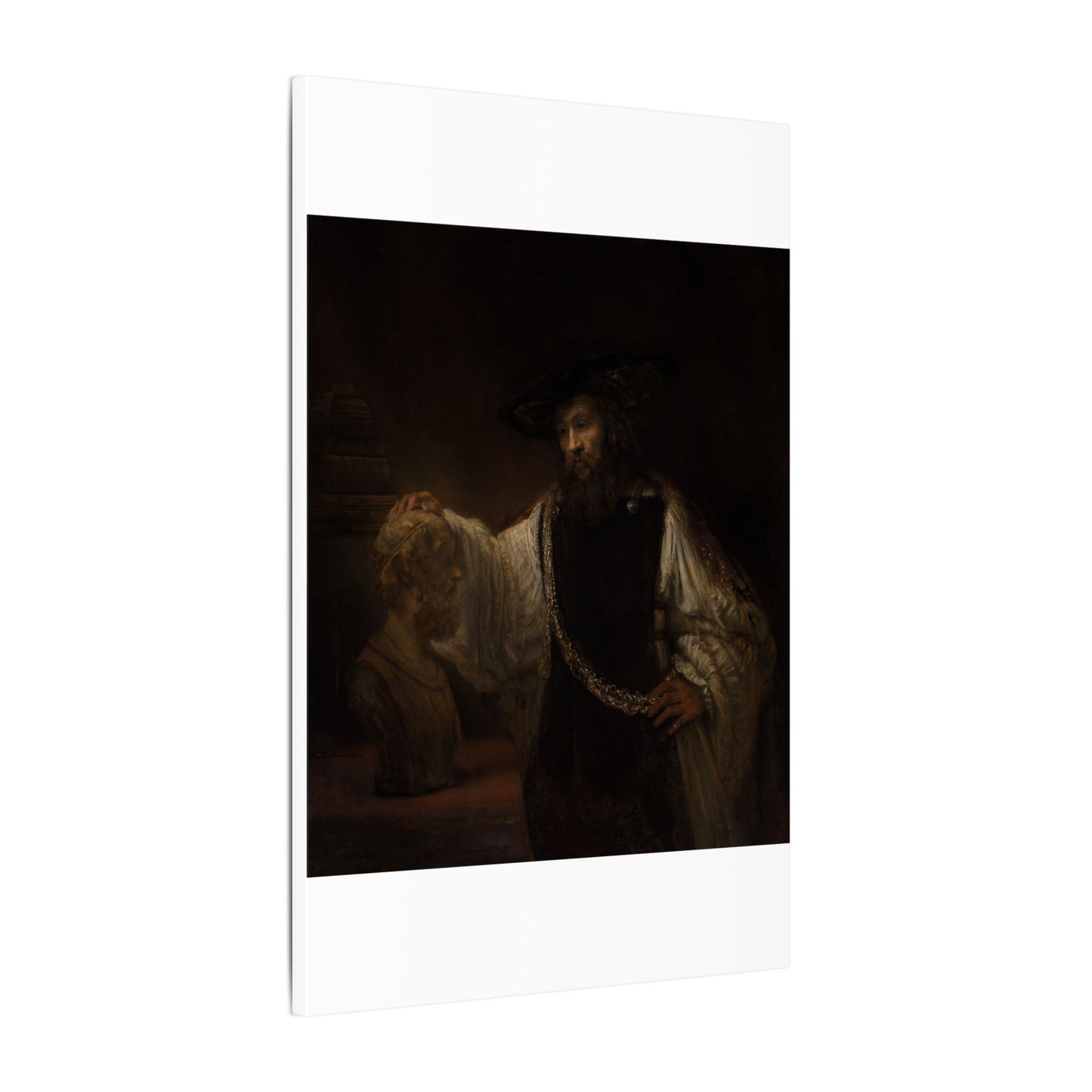 Aristotle with a Bust of Homer - Rembrandt van Rijn