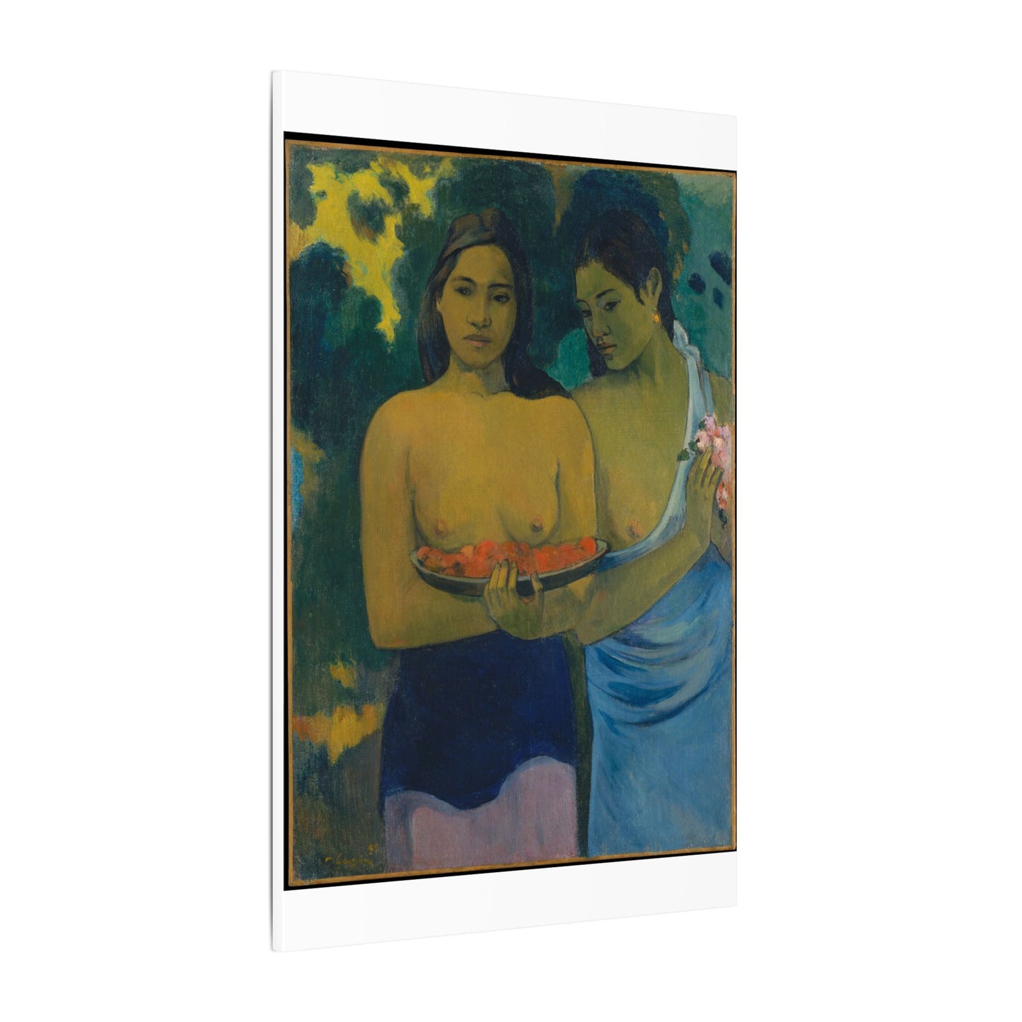 Two Tahitian Women - Paul Gauguin