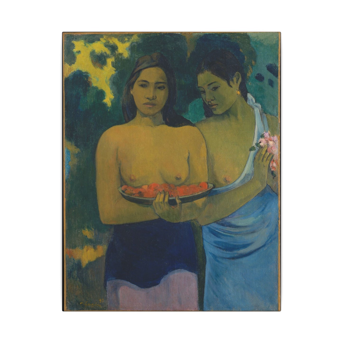 Two Tahitian Women - Paul Gauguin