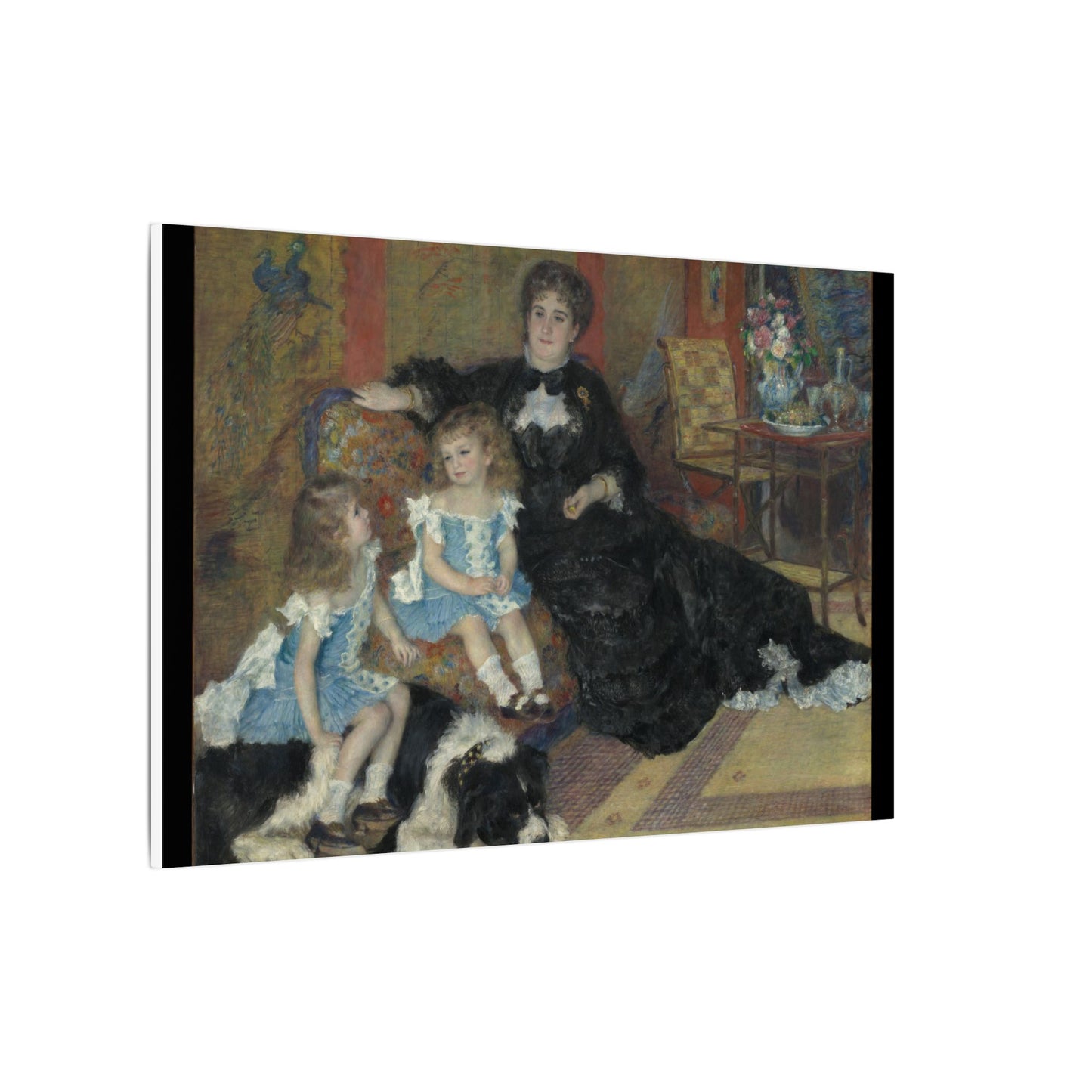 Madame Georges Charpentier (Marguerite-Louise Lemonnier, 1848–1904) and Her Children, Georgette-Berthe (1872–1945) and Paul-Emile-Charles (1875–1895)