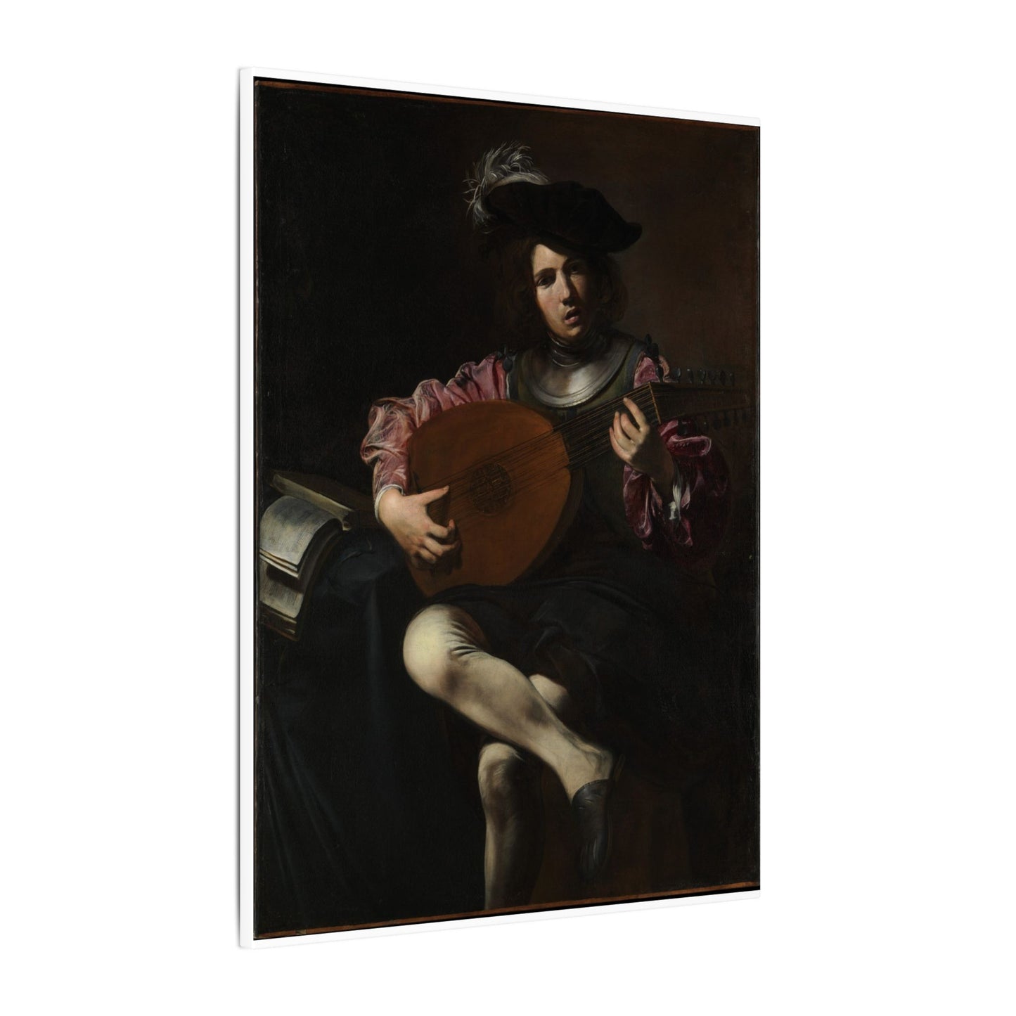 Lute Player - Valentin de Boulogne