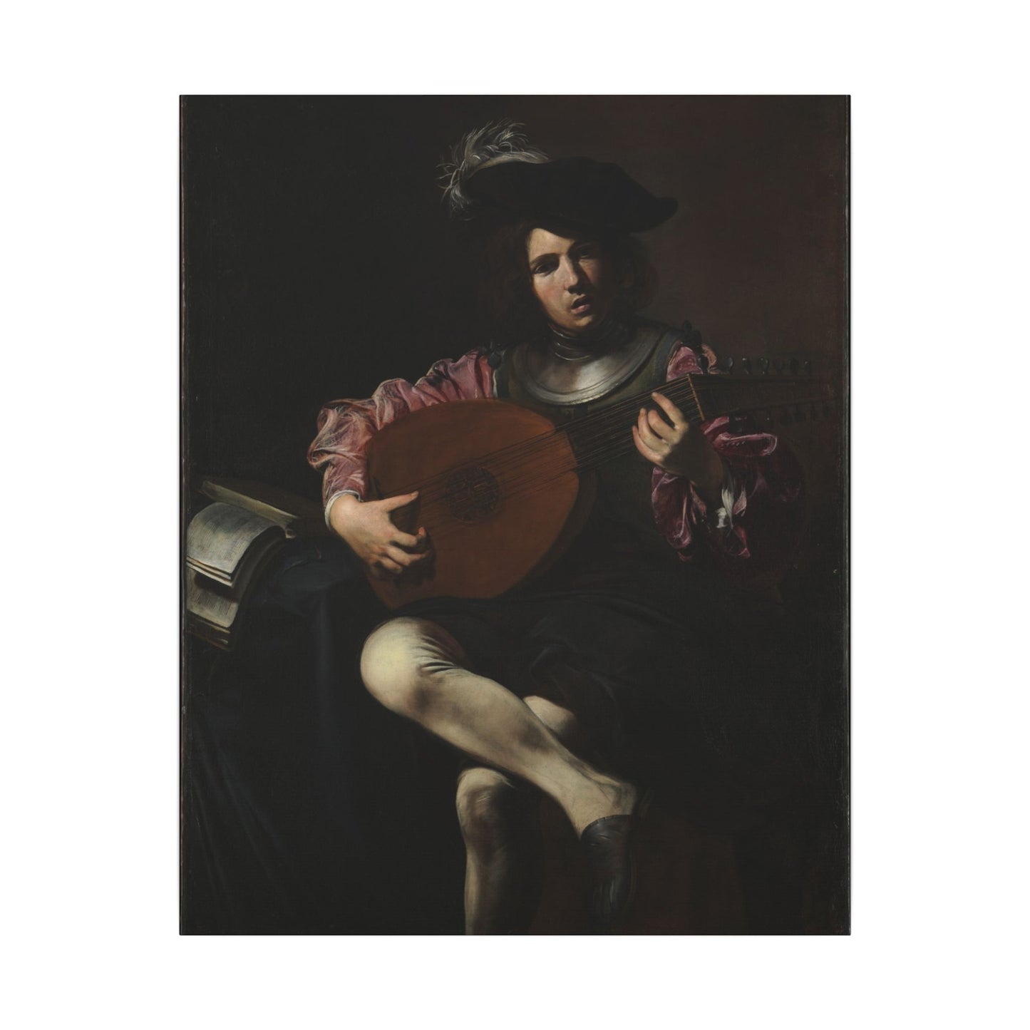 Lute Player - Valentin de Boulogne