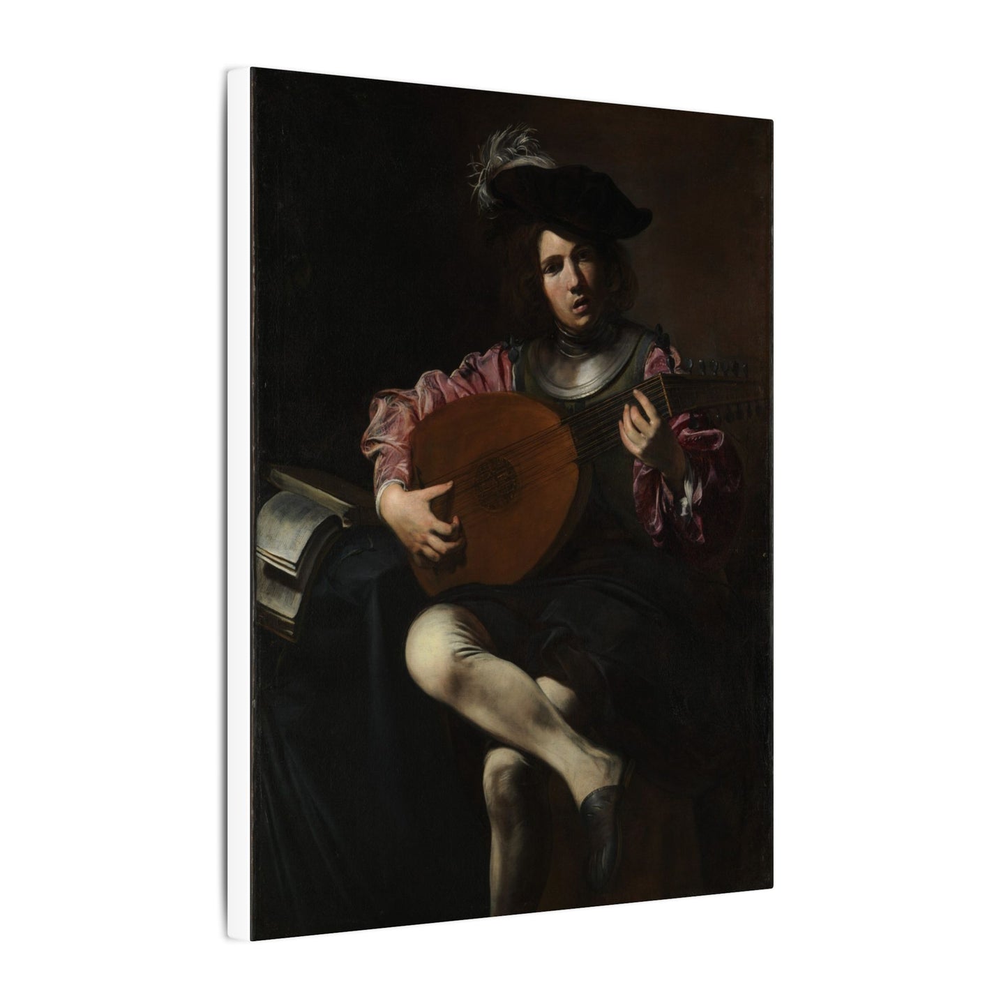 Lute Player - Valentin de Boulogne
