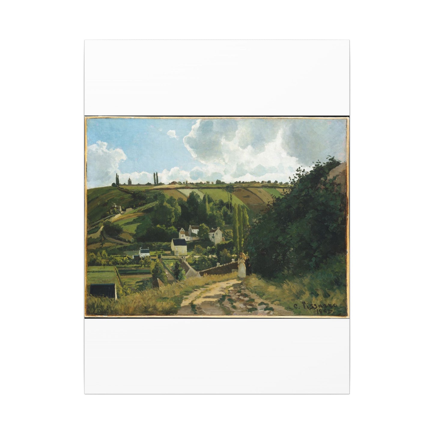 Jalais Hill, Pontoise - Camille Pissarro