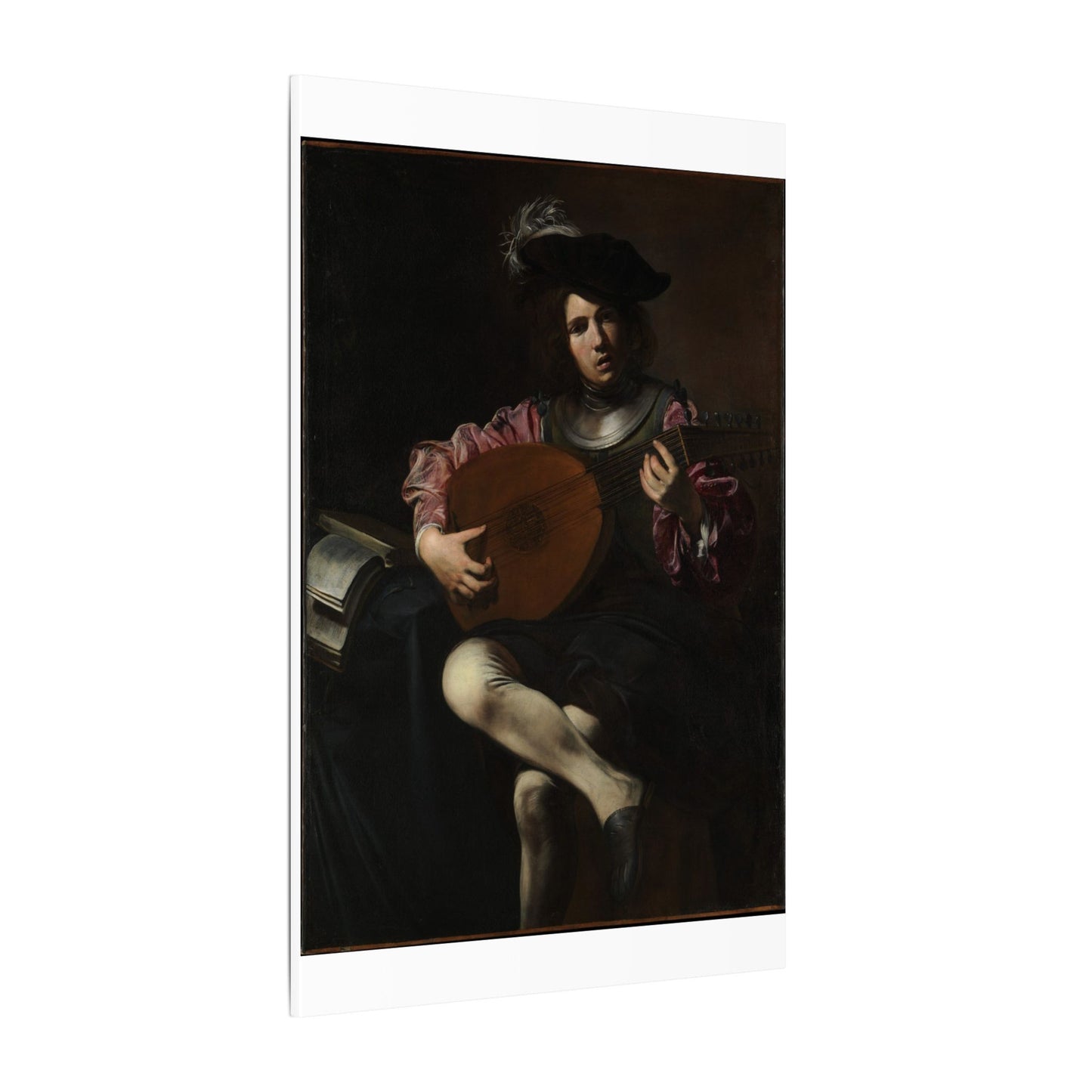 Lute Player - Valentin de Boulogne