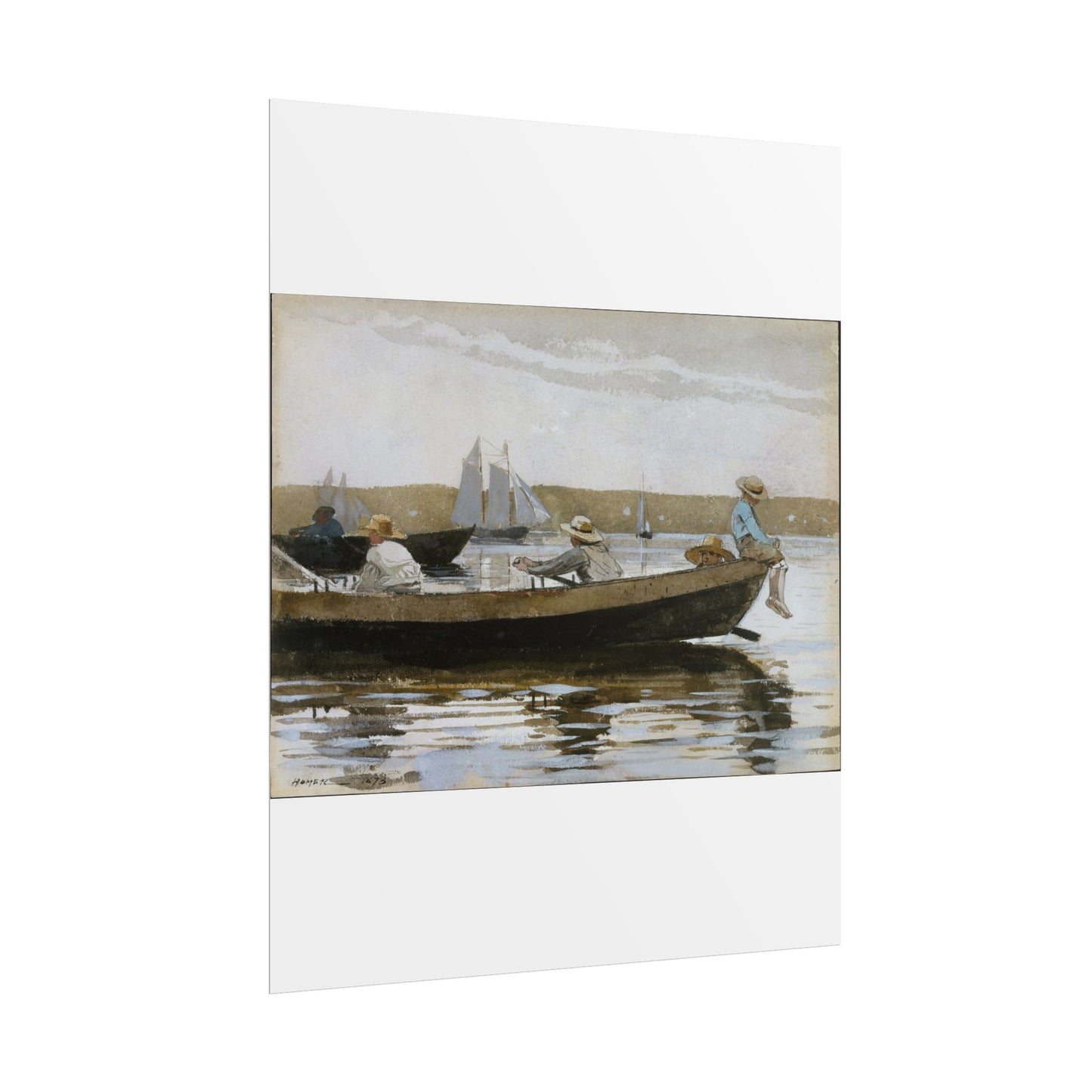 Boys in a Dory - Winslow Homer