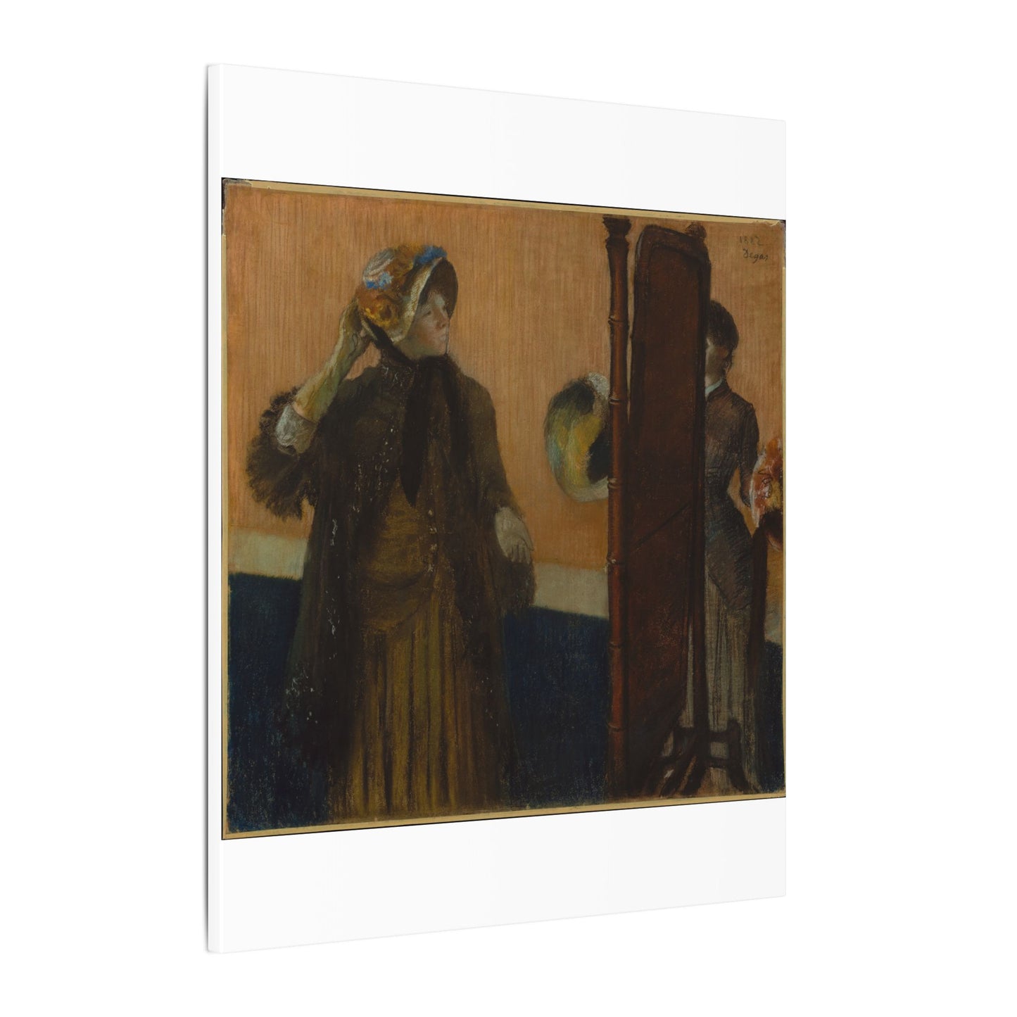At the Milliner's - Edgar Degas