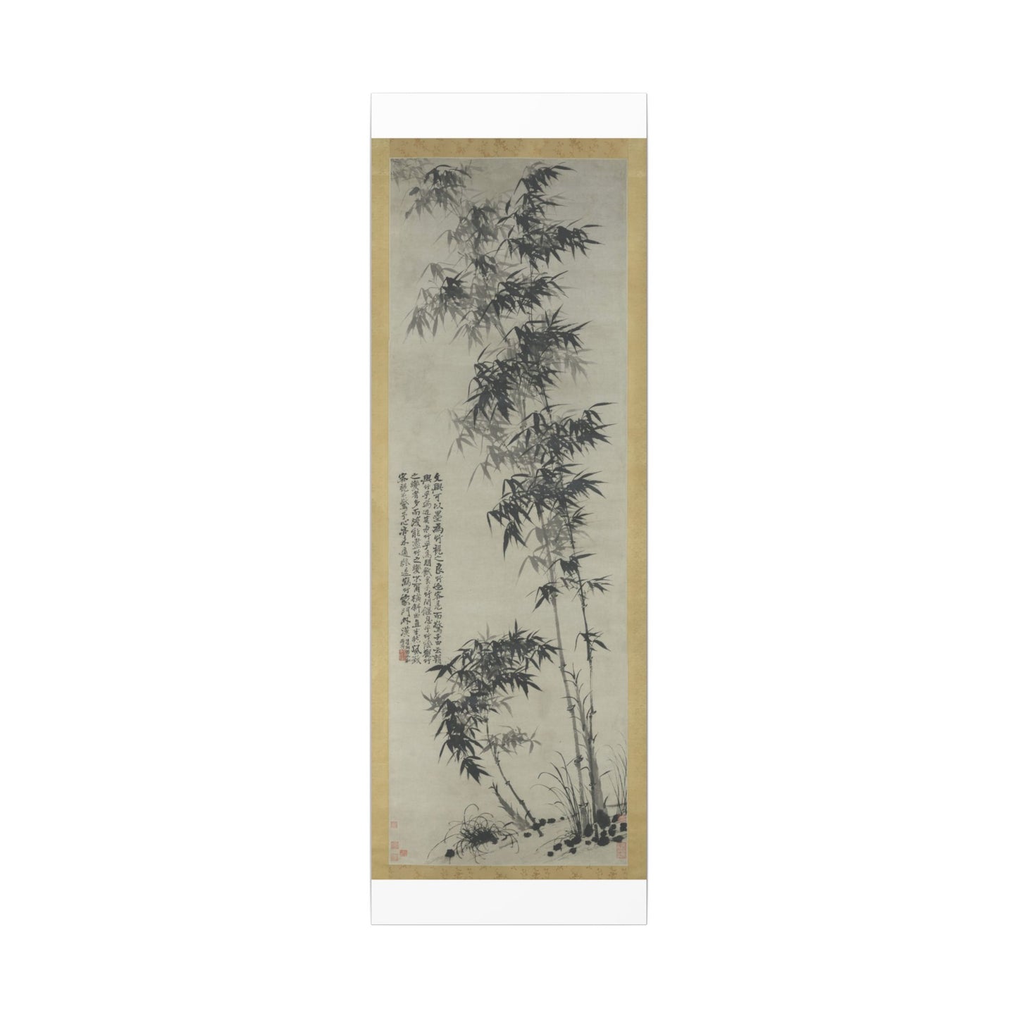 Bamboo in Wind and Rain - Shitao (Zhu Ruoji)