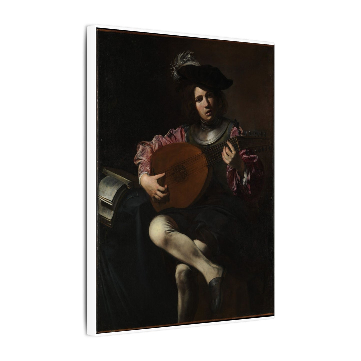 Lute Player - Valentin de Boulogne