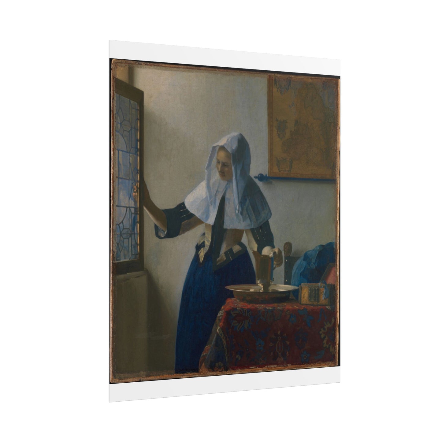 Young Woman with a Water Pitcher - Johannes Vermeer