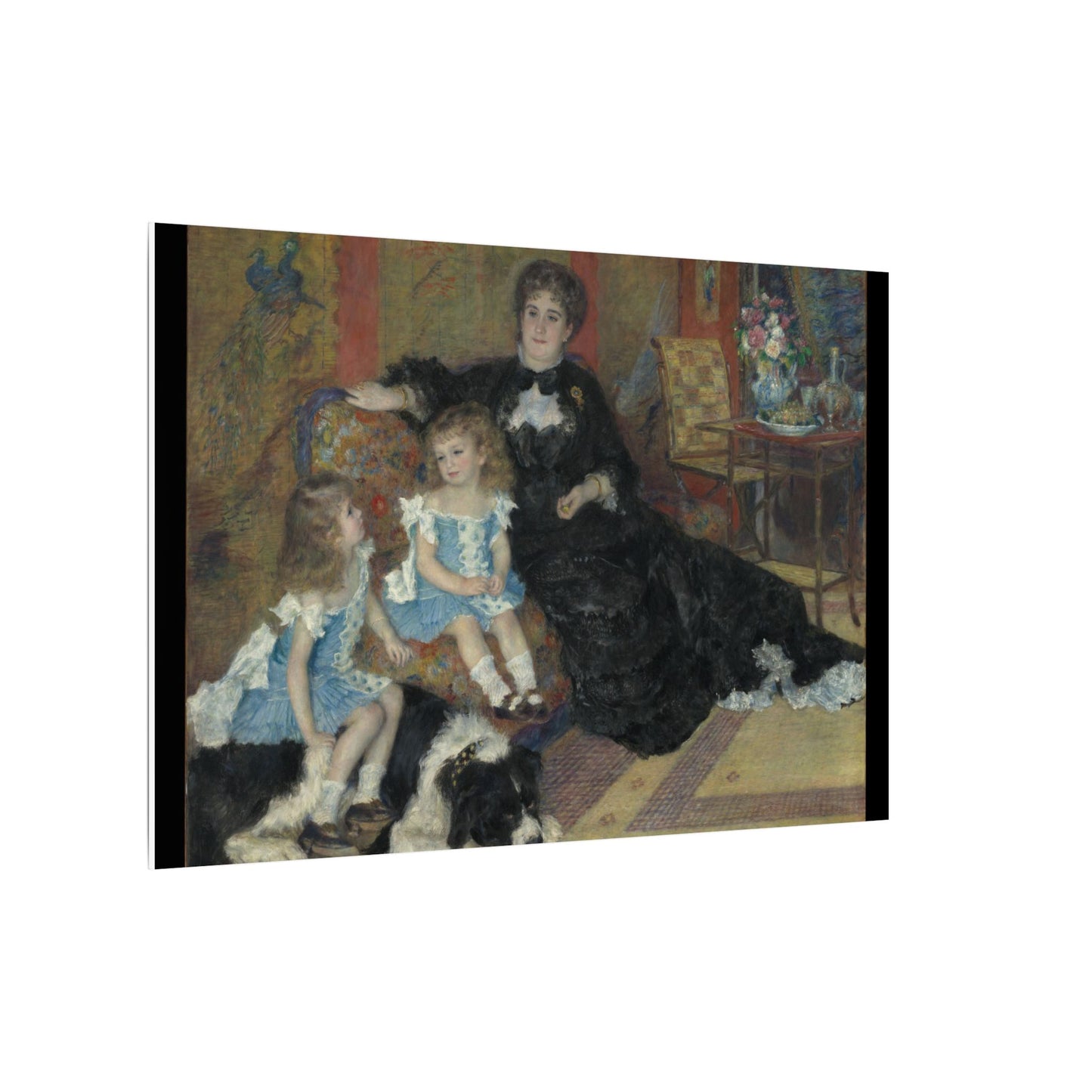 Madame Georges Charpentier (Marguerite-Louise Lemonnier, 1848–1904) and Her Children, Georgette-Berthe (1872–1945) and Paul-Emile-Charles (1875–1895)