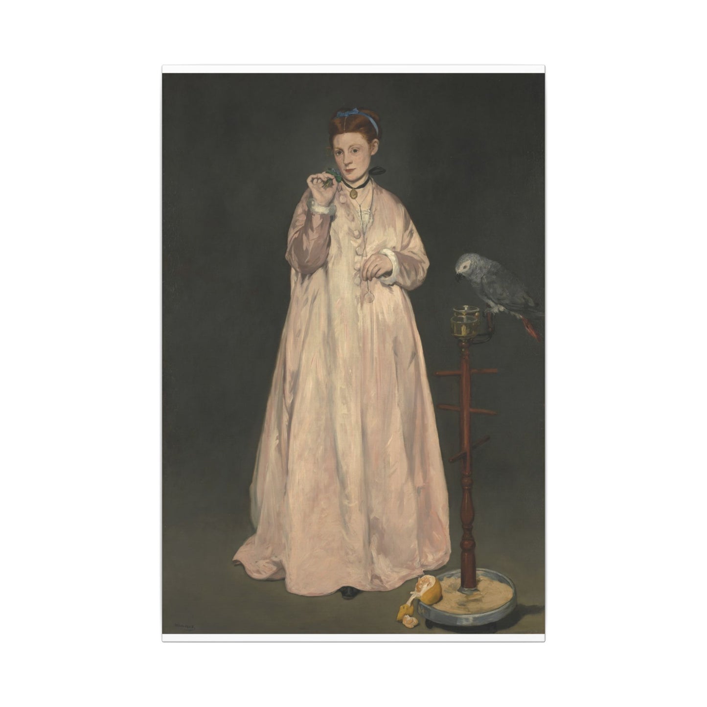 Young Lady in 1866 - Edouard Manet