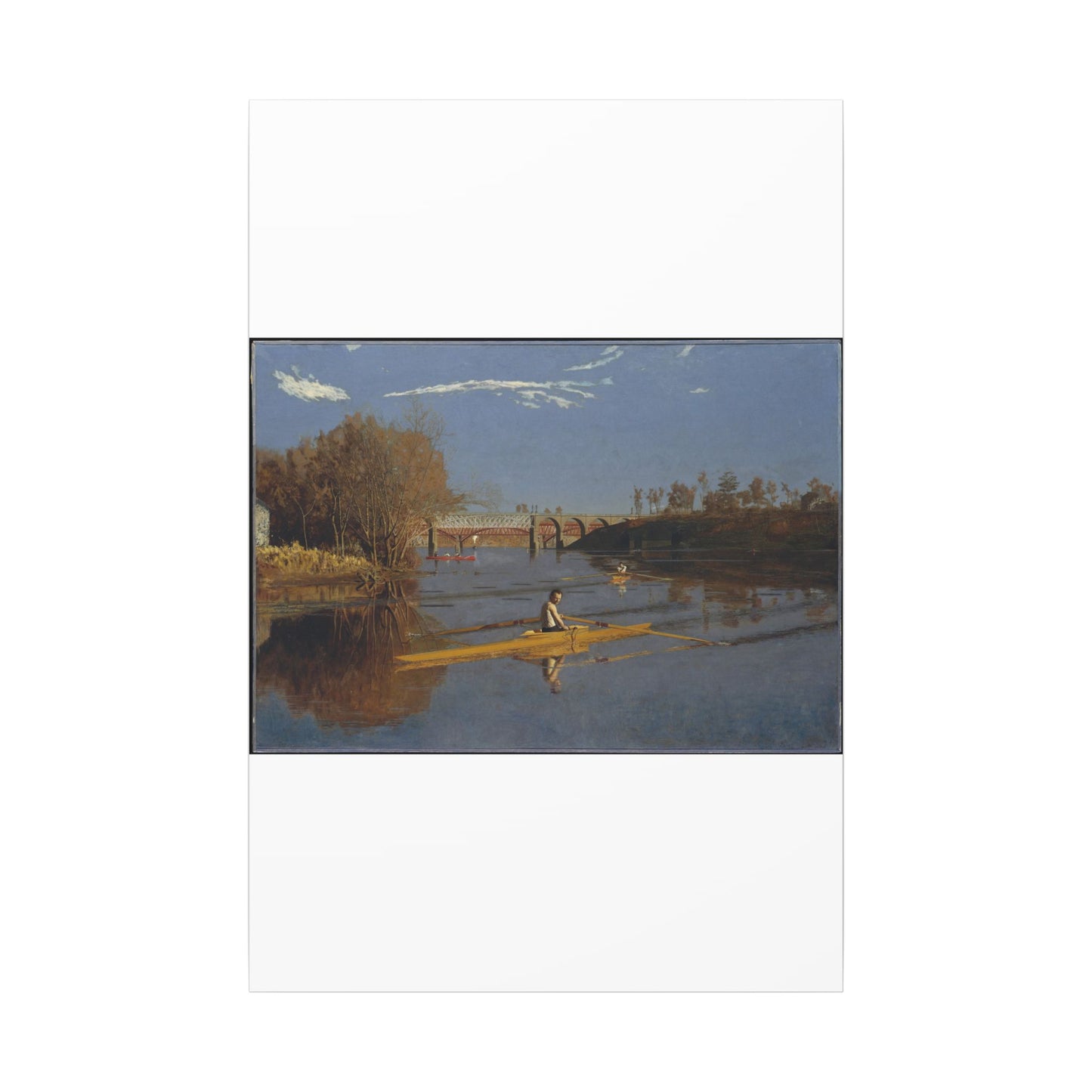 The Champion Single Sculls (Max Schmitt in a Single Scull) - Thomas Eakins