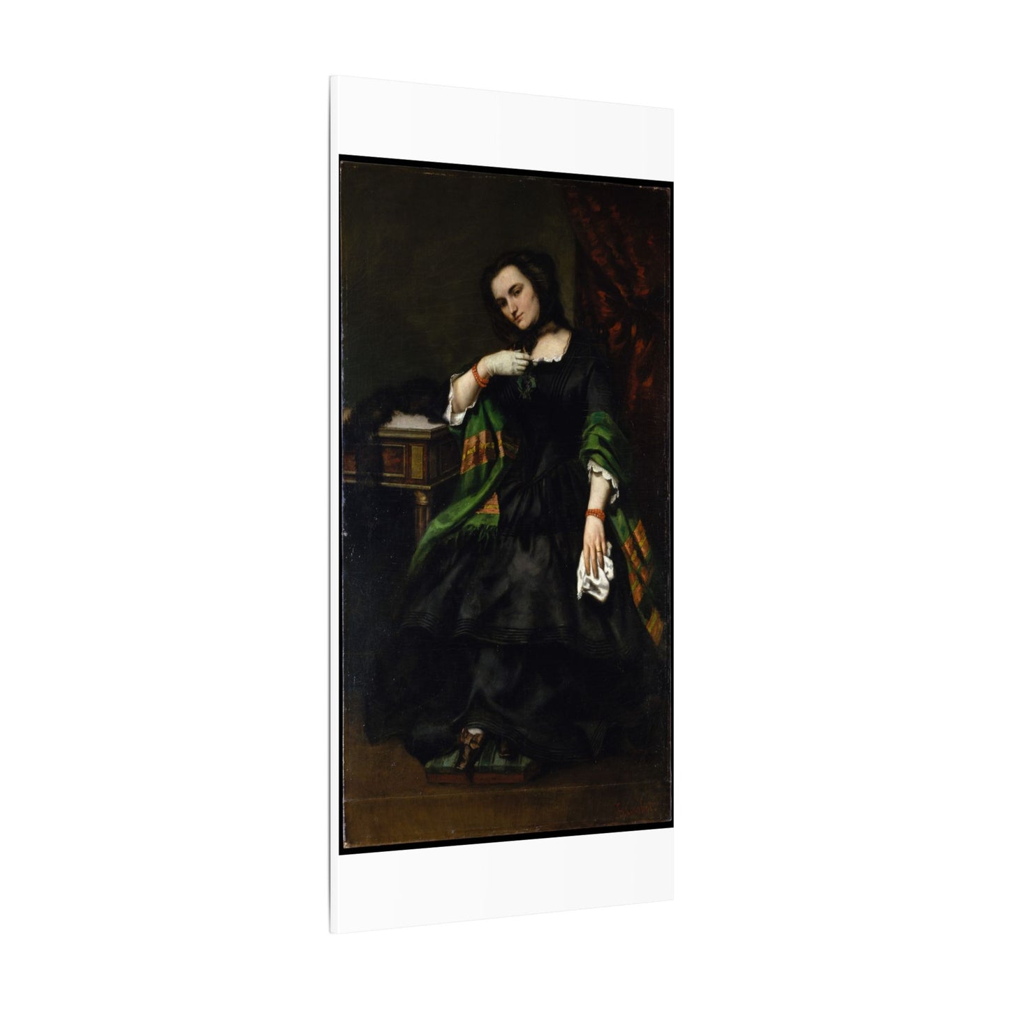 Madame Auguste Cuoq (Mathilde Desportes, 1827–1910) - Gustave Courbet
