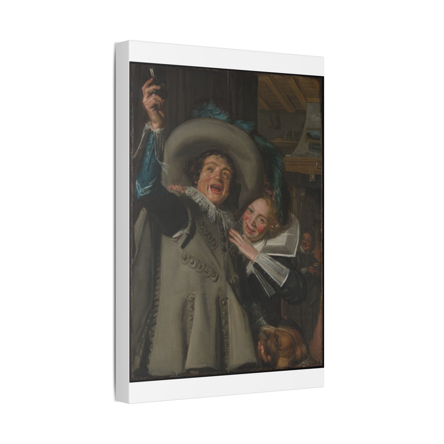 Young Man and Woman in an Inn - Frans Hals