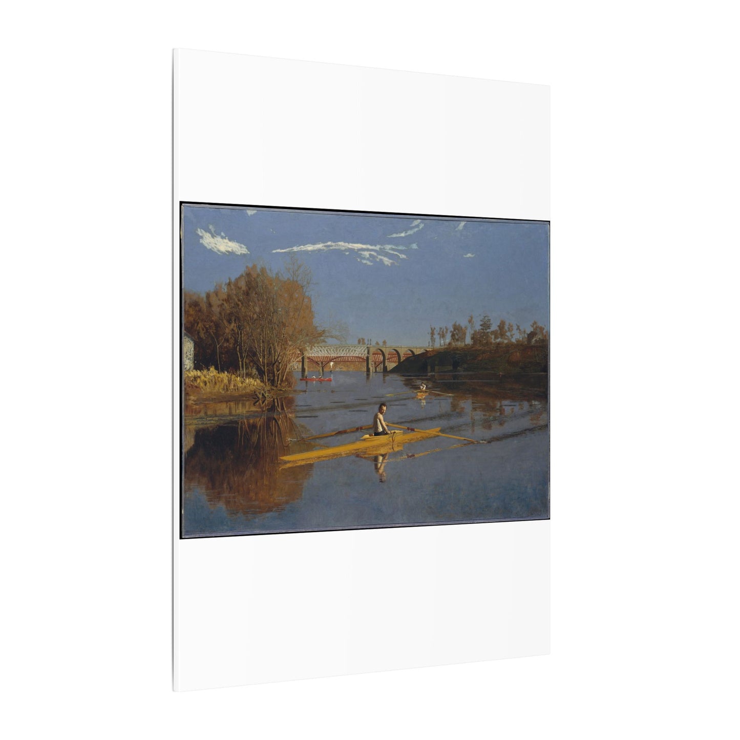 The Champion Single Sculls (Max Schmitt in a Single Scull) - Thomas Eakins