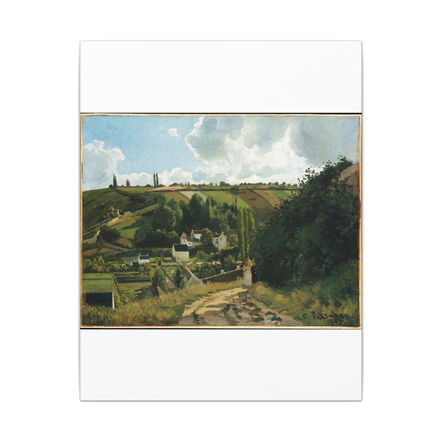Jalais Hill, Pontoise - Camille Pissarro