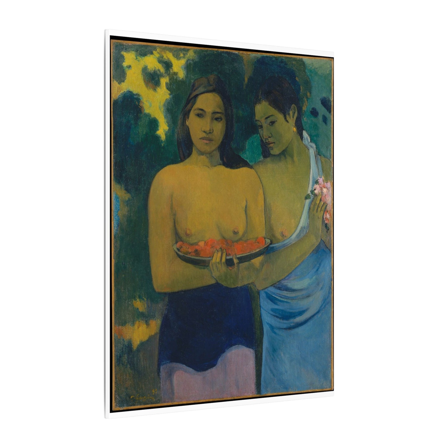 Two Tahitian Women - Paul Gauguin