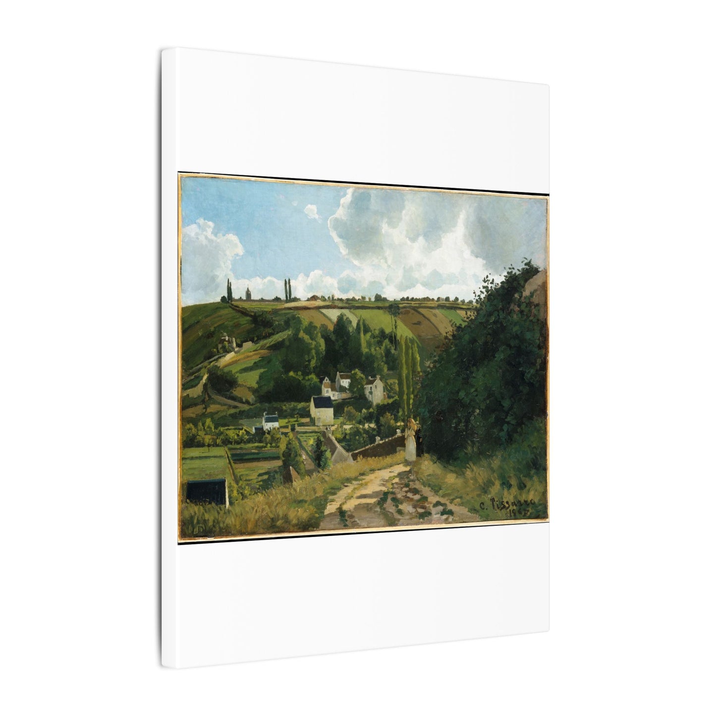 Jalais Hill, Pontoise - Camille Pissarro