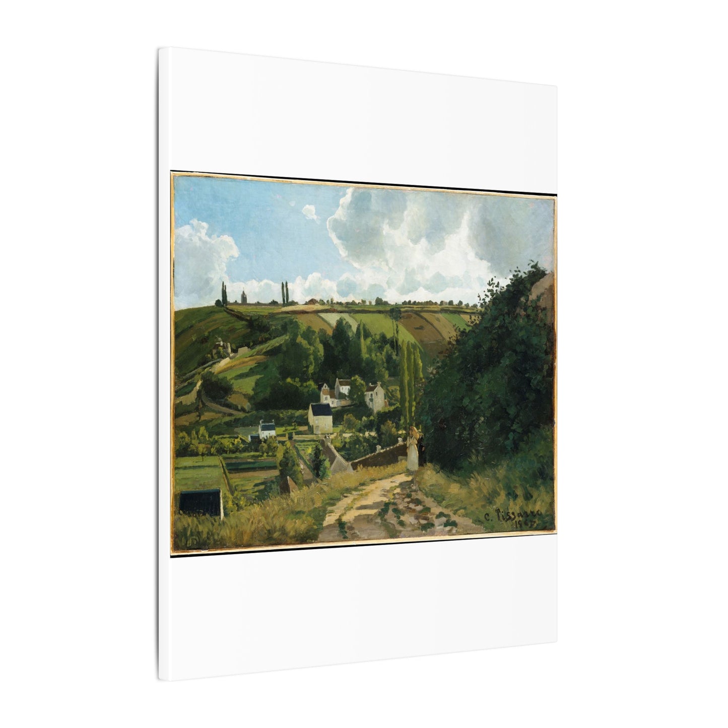 Jalais Hill, Pontoise - Camille Pissarro
