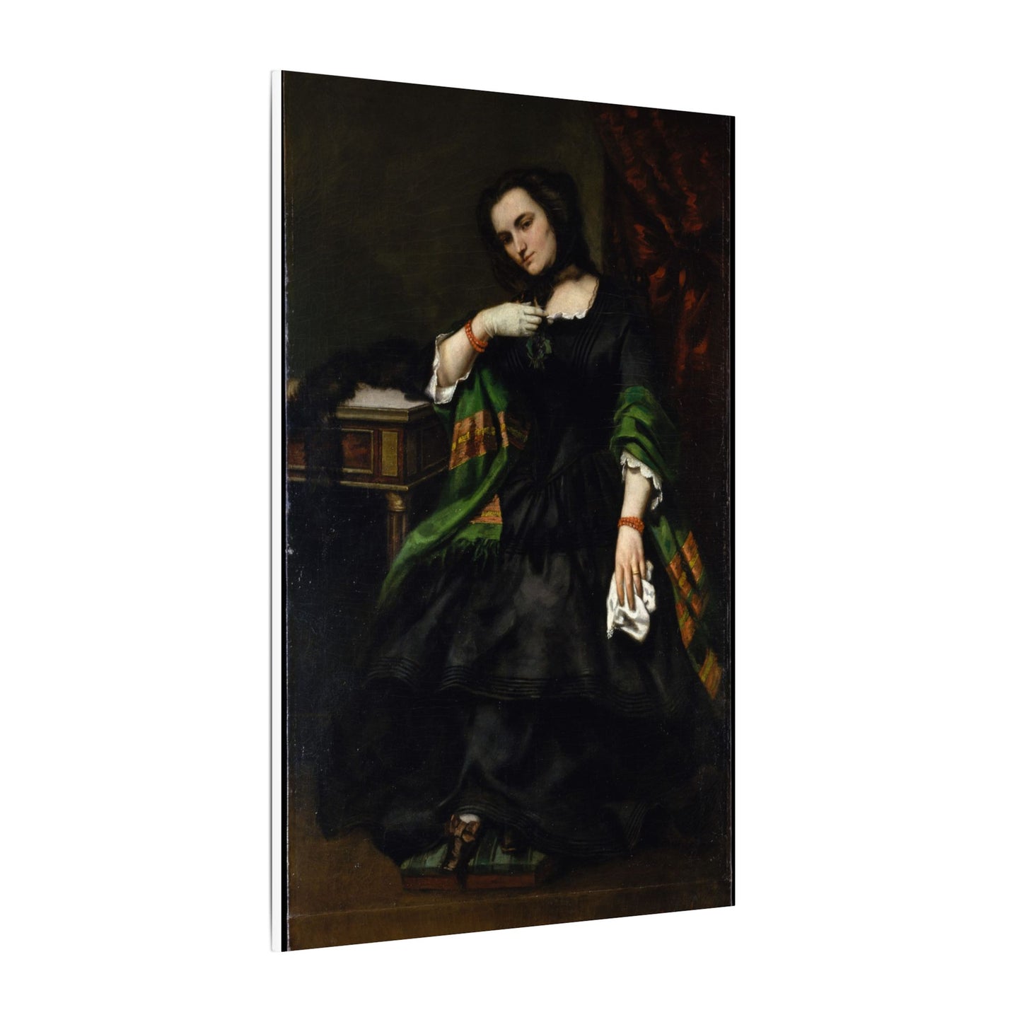 Madame Auguste Cuoq (Mathilde Desportes, 1827–1910) - Gustave Courbet