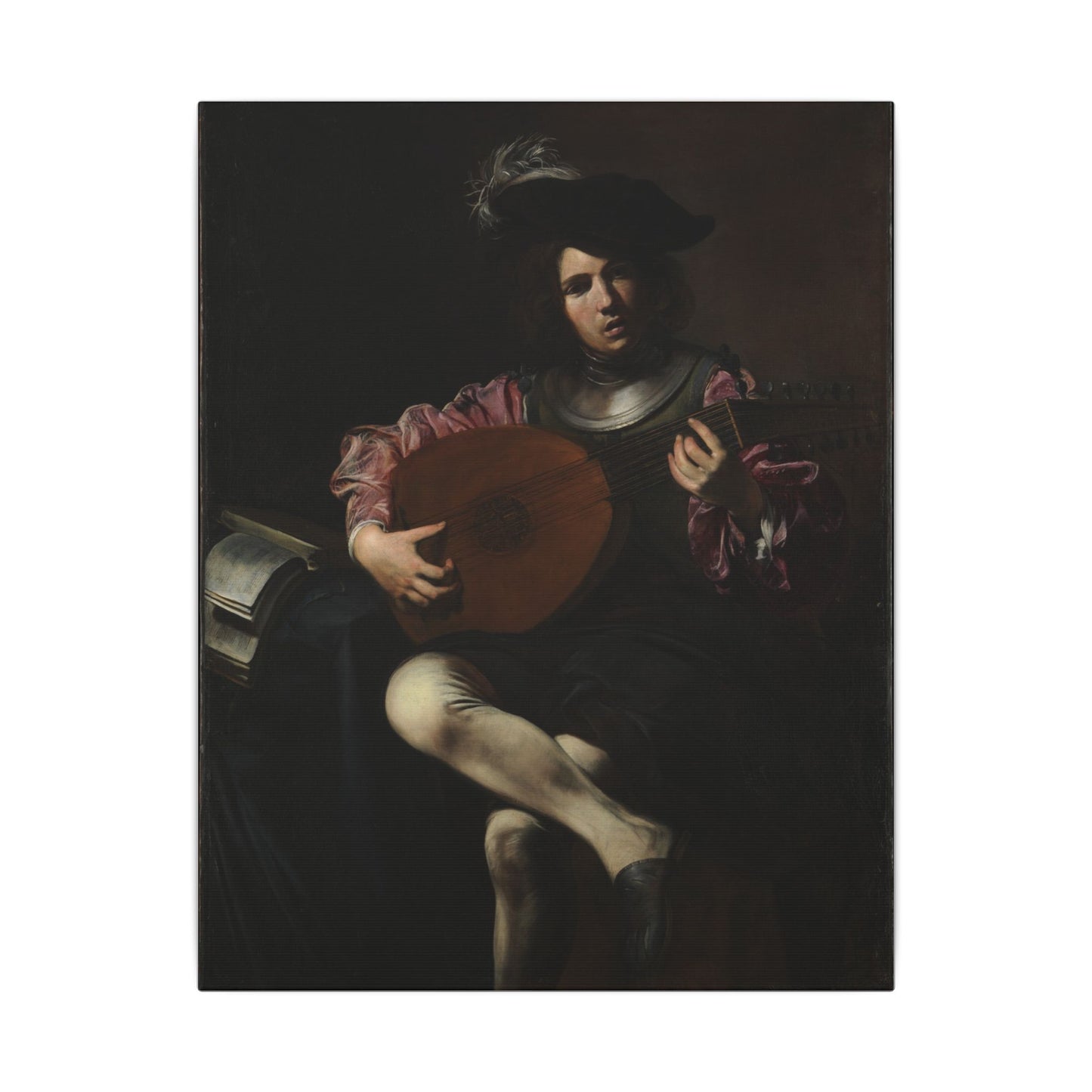 Lute Player - Valentin de Boulogne