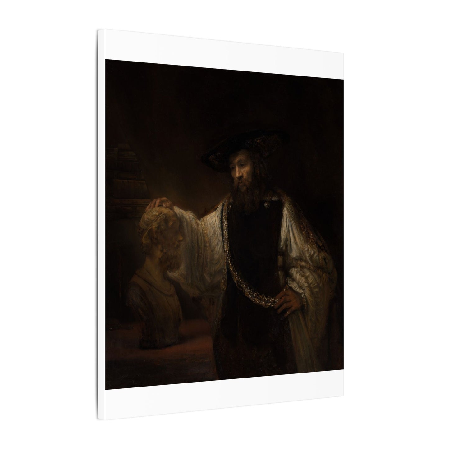 Aristotle with a Bust of Homer - Rembrandt van Rijn