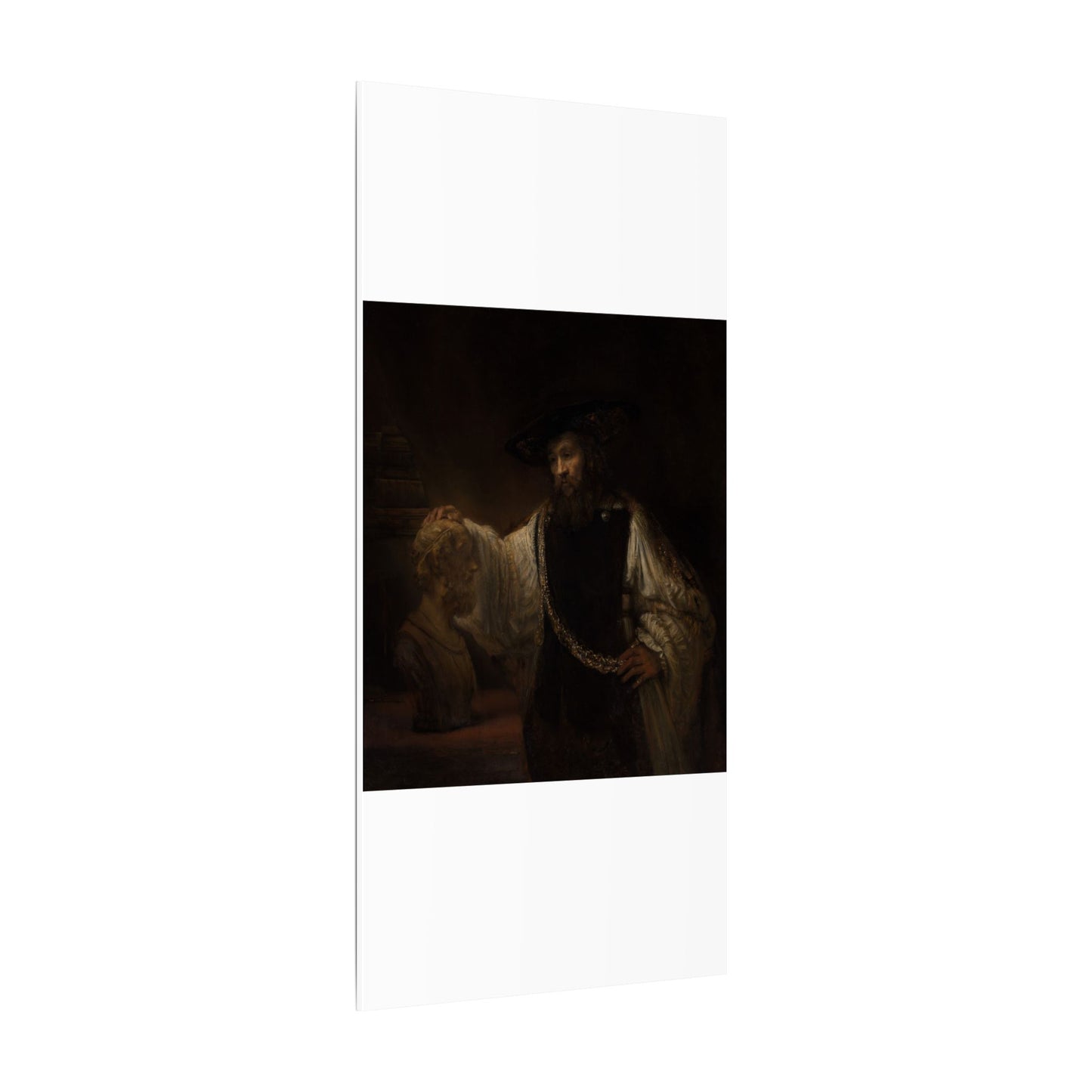 Aristotle with a Bust of Homer - Rembrandt van Rijn