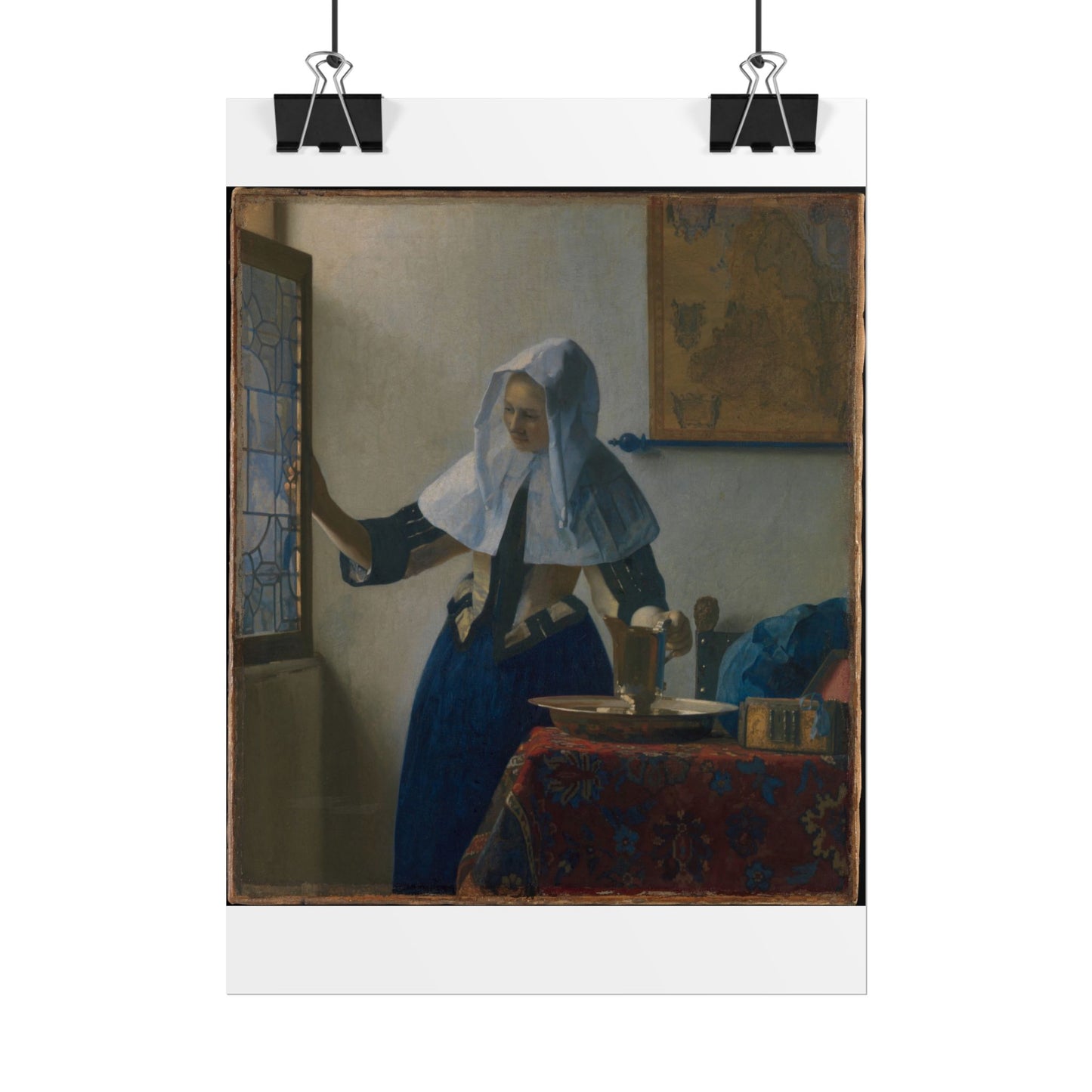 Young Woman with a Water Pitcher - Johannes Vermeer