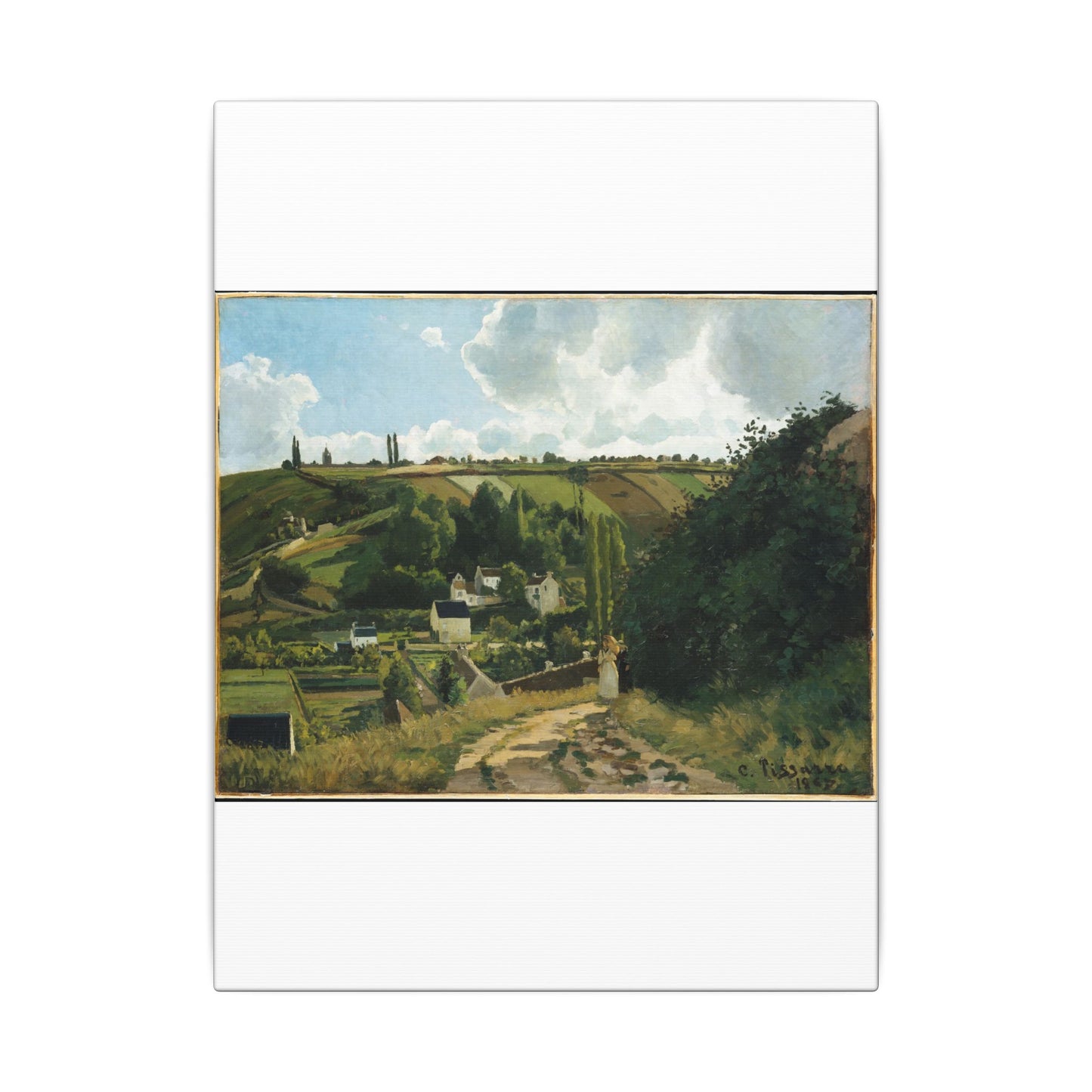 Jalais Hill, Pontoise - Camille Pissarro