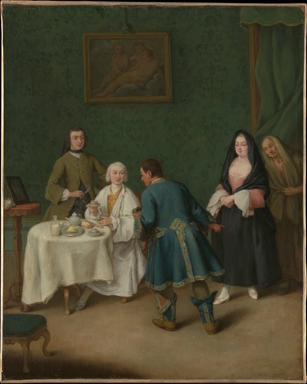 The Temptation — Pietro Longhi