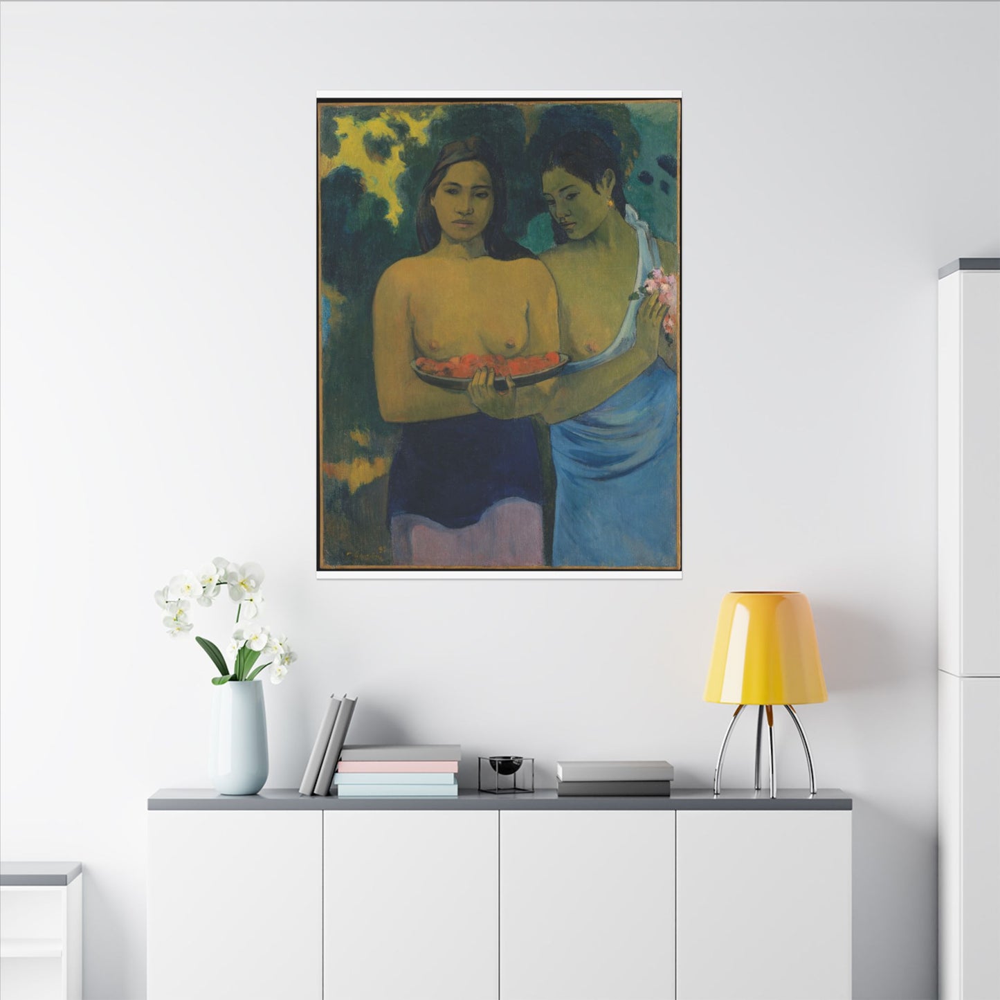 Two Tahitian Women - Paul Gauguin