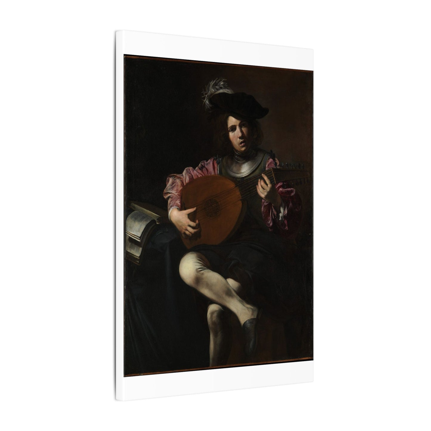 Lute Player - Valentin de Boulogne