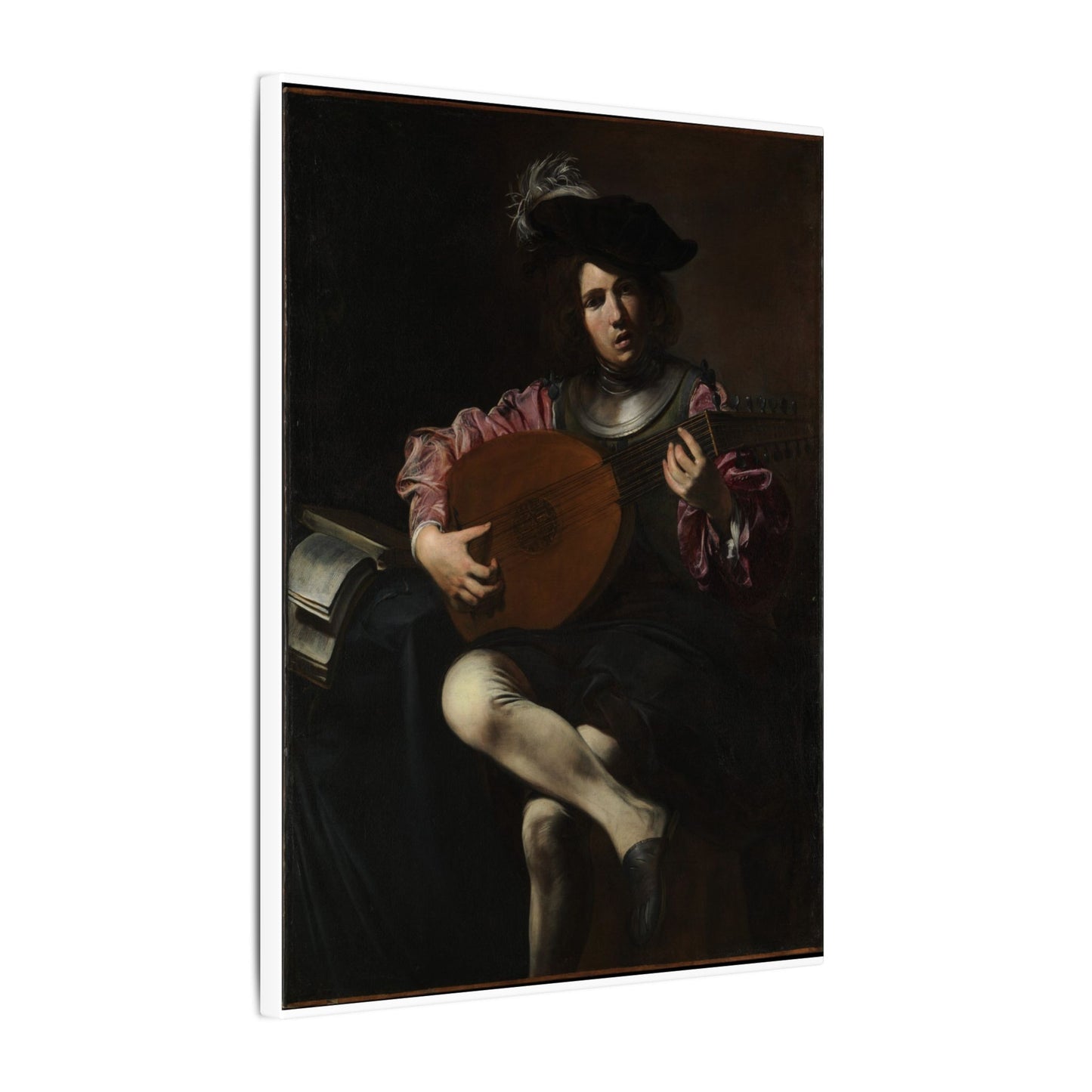 Lute Player - Valentin de Boulogne