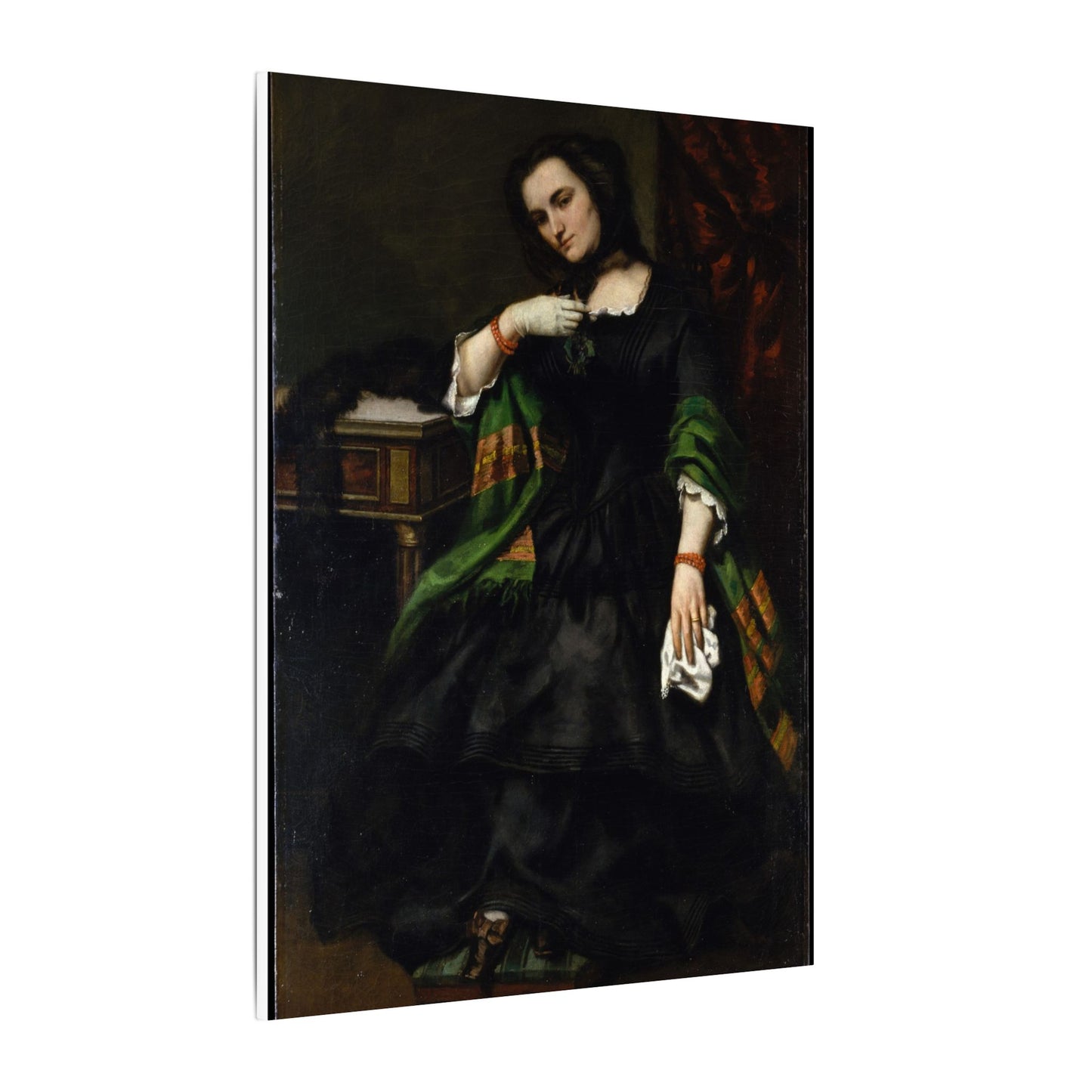 Madame Auguste Cuoq (Mathilde Desportes, 1827–1910) - Gustave Courbet