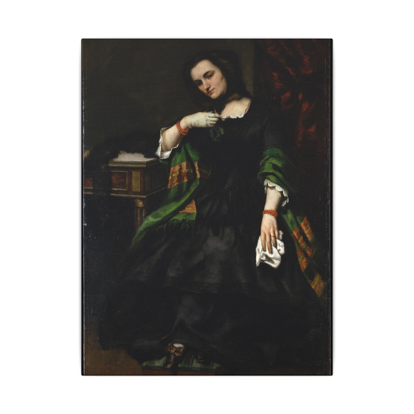 Madame Auguste Cuoq (Mathilde Desportes, 1827–1910) - Gustave Courbet