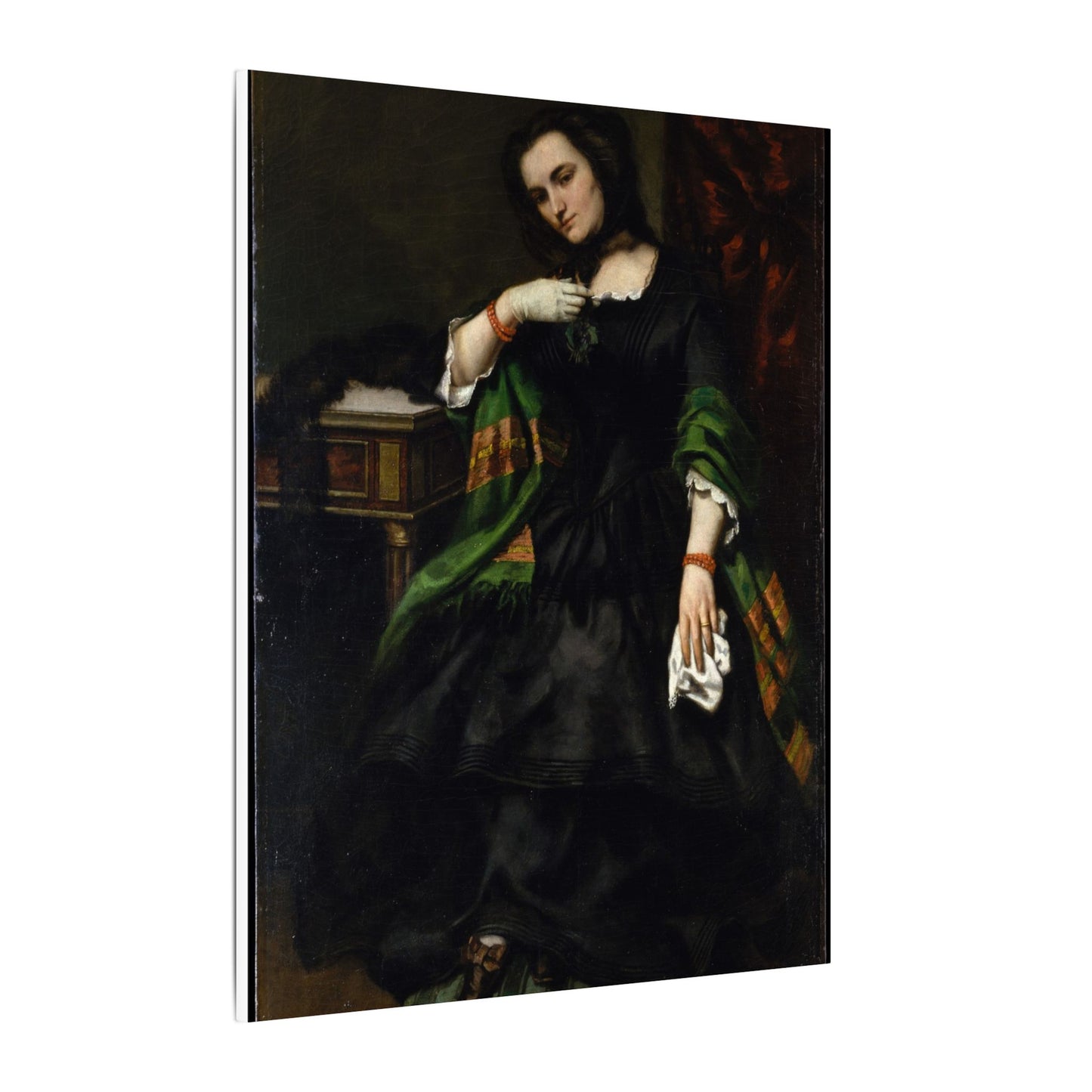 Madame Auguste Cuoq (Mathilde Desportes, 1827–1910) - Gustave Courbet
