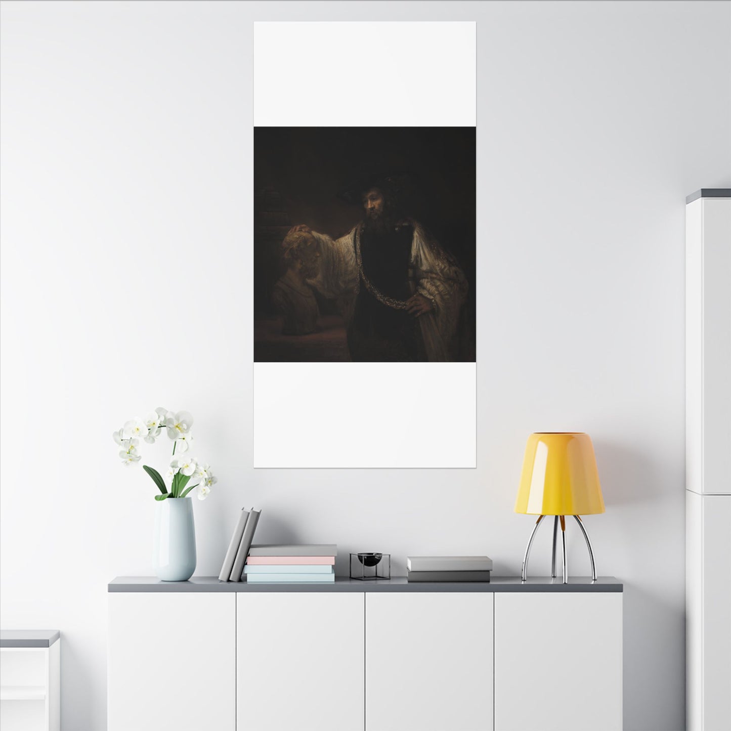 Aristotle with a Bust of Homer - Rembrandt van Rijn