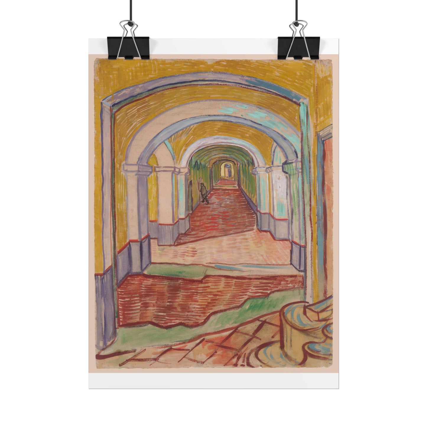 Corridor in the Asylum - Vincent van Gogh