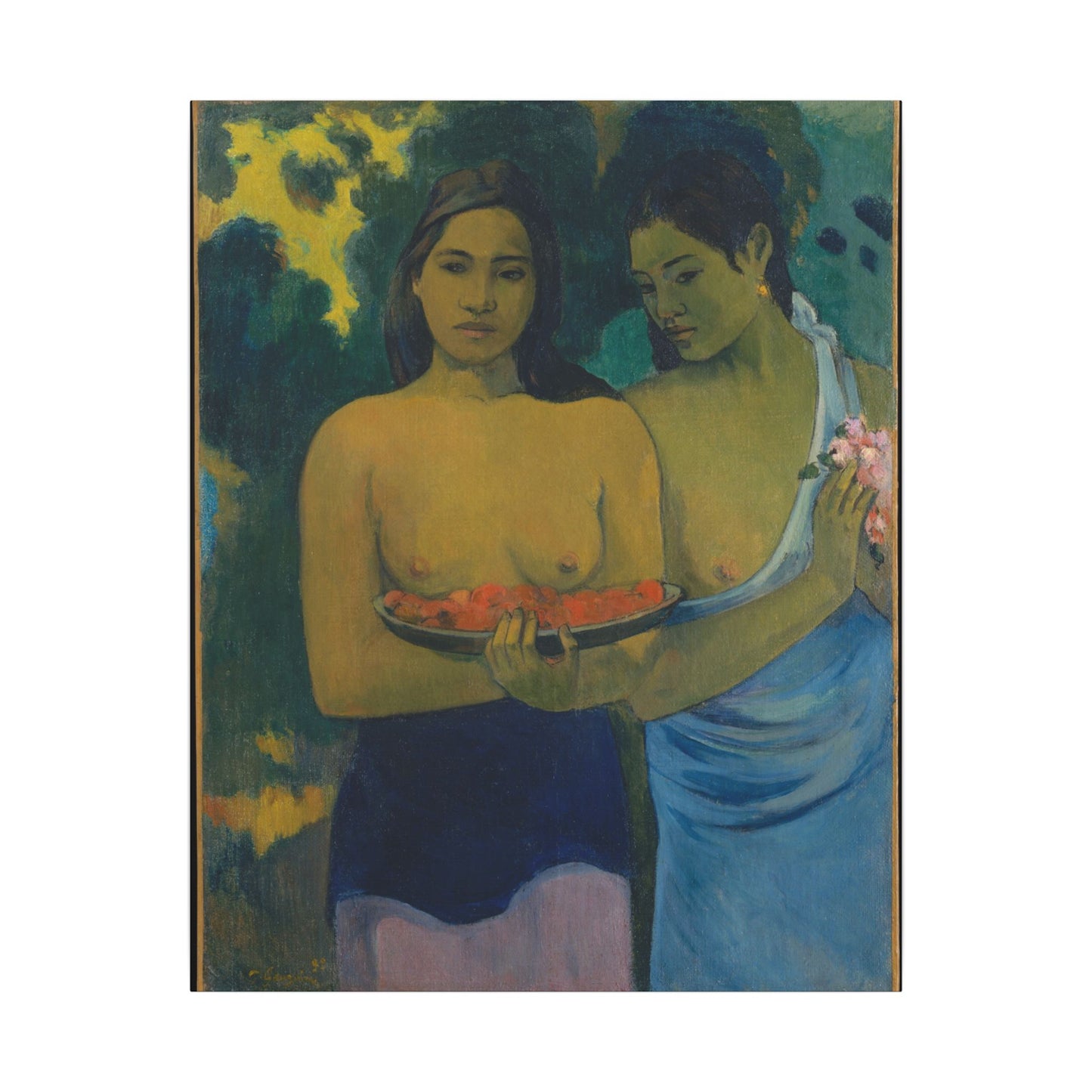 Two Tahitian Women - Paul Gauguin