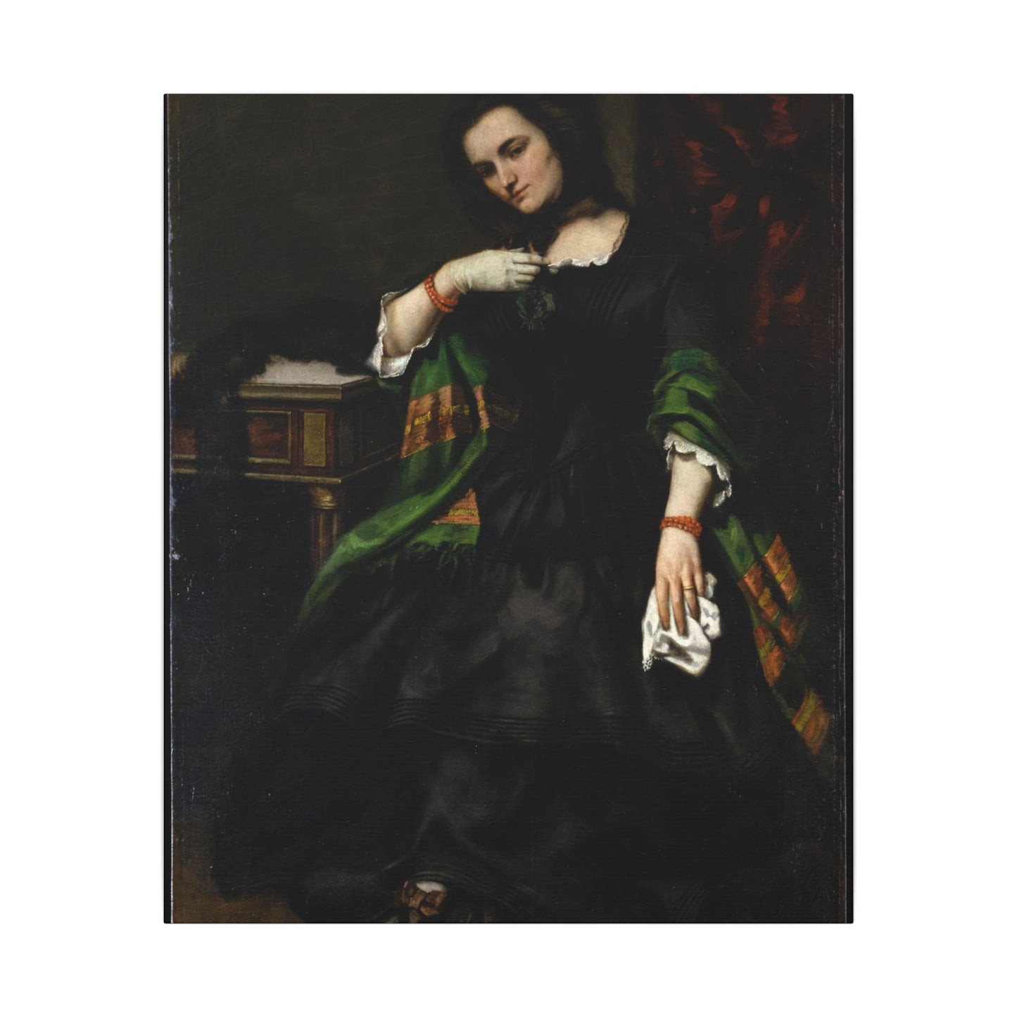 Madame Auguste Cuoq (Mathilde Desportes, 1827–1910) - Gustave Courbet