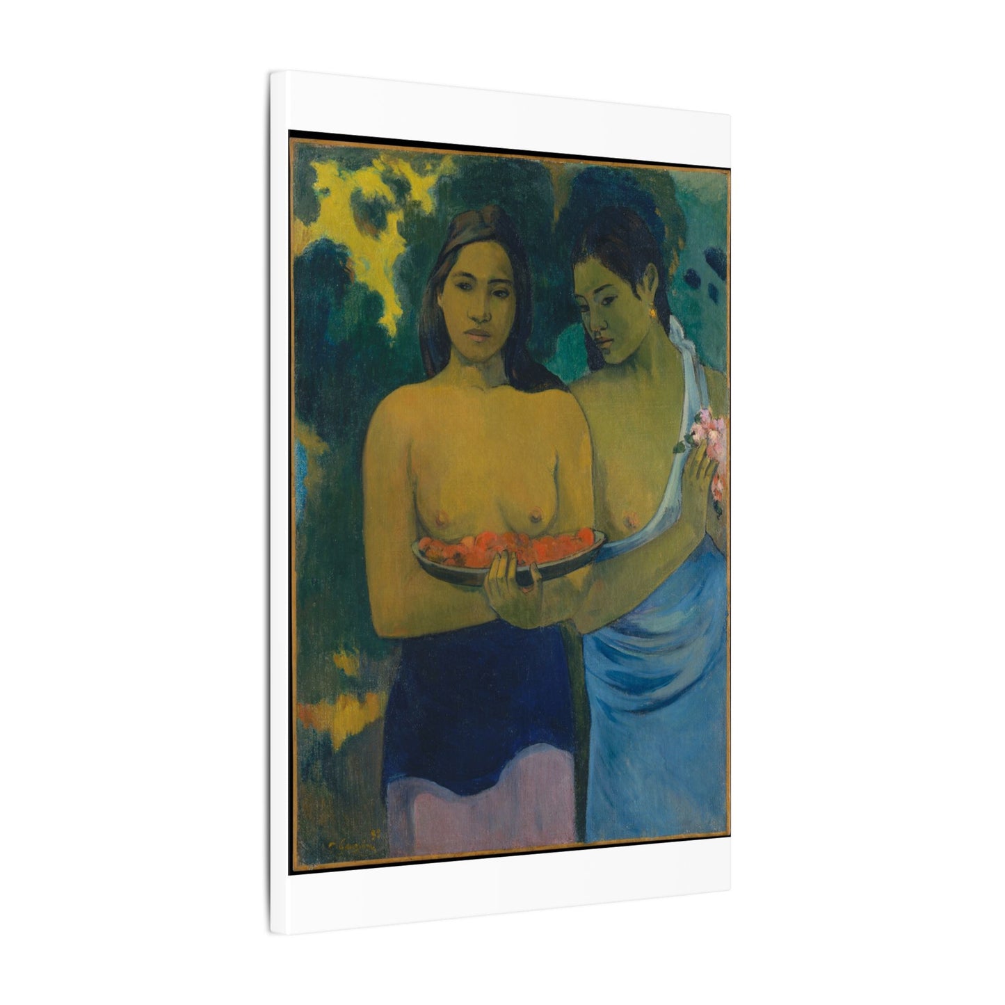 Two Tahitian Women - Paul Gauguin